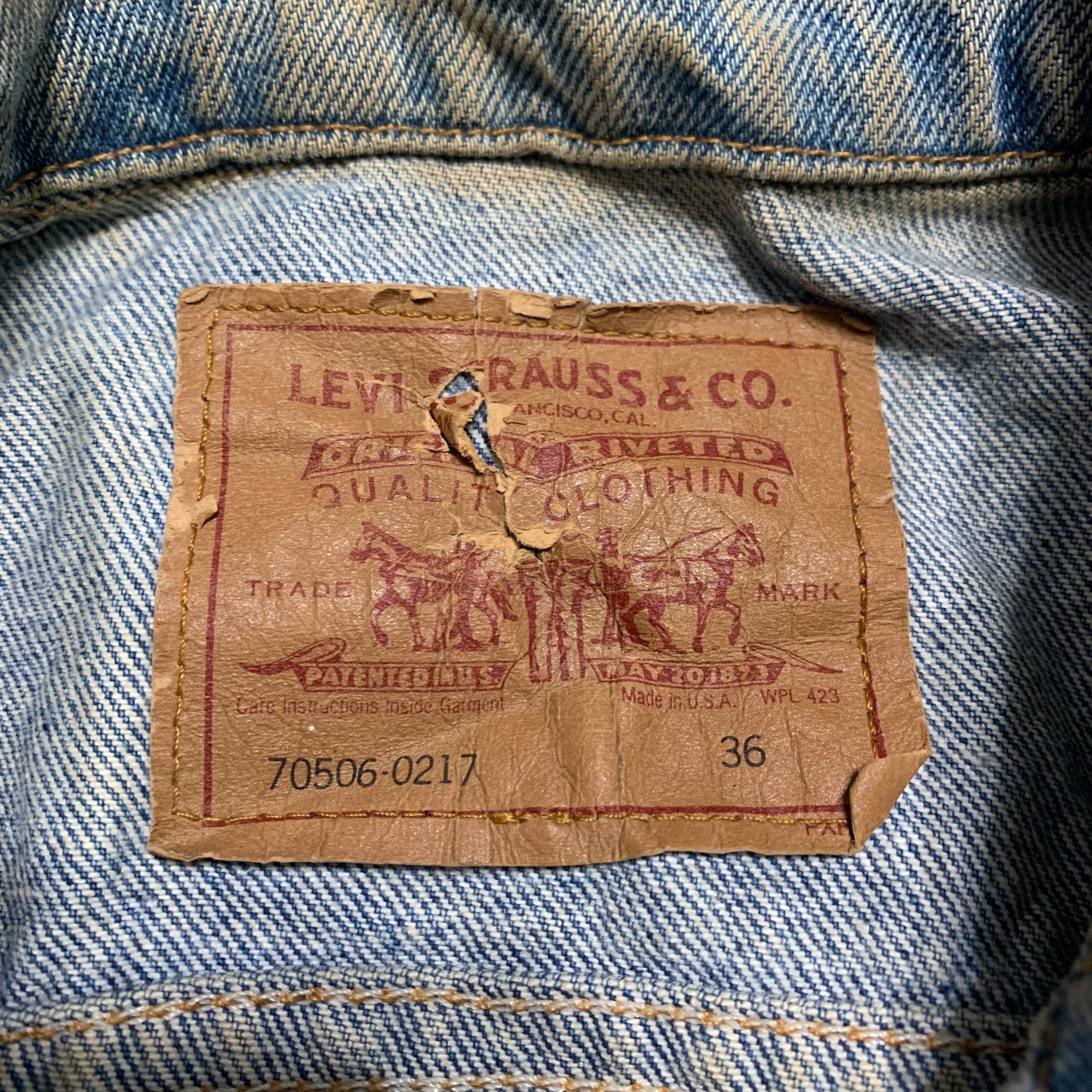 Vintage 90s Levis 70506 Denim Jacket - 9