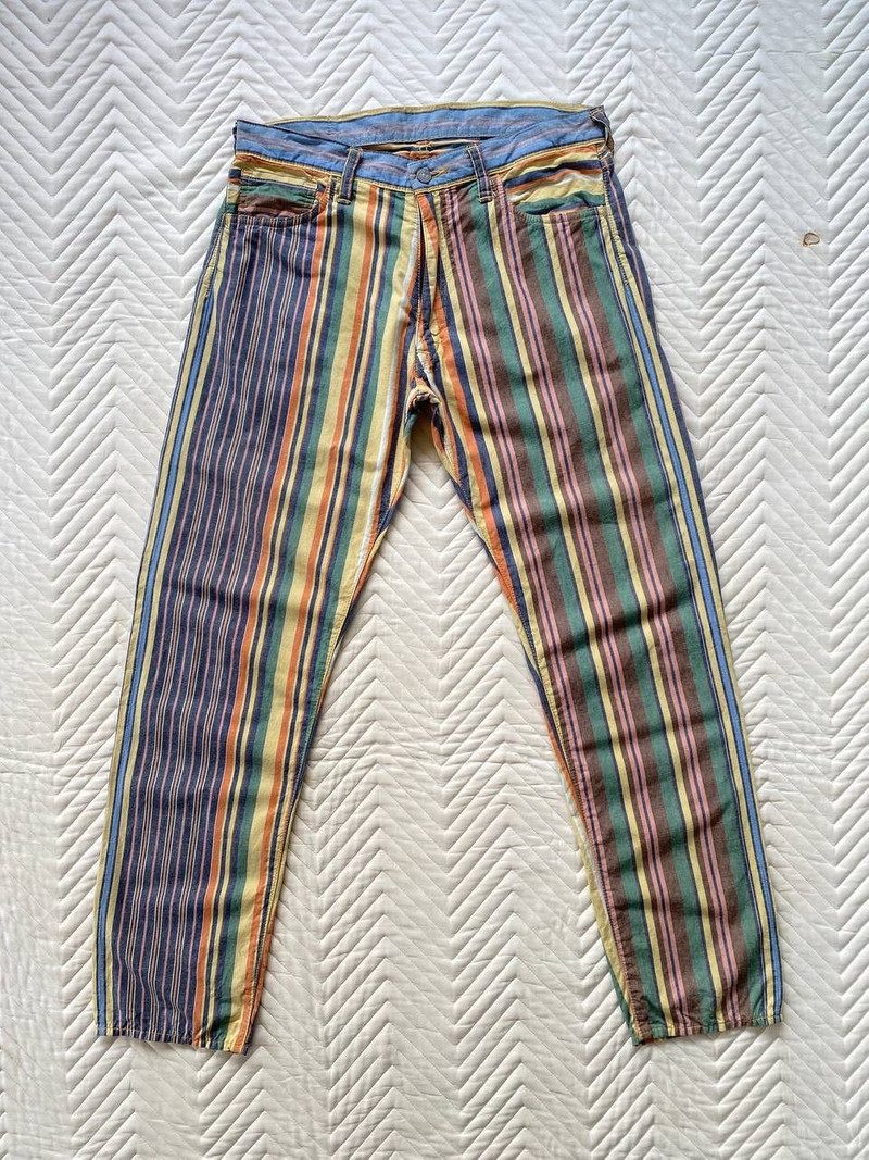 Evisu Genes Bohemian Stripe Denim - 1