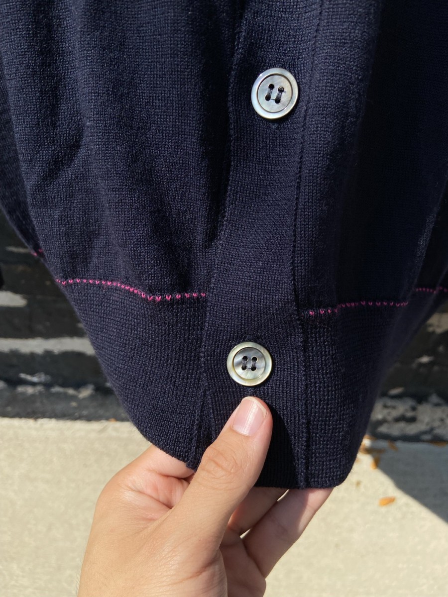 Comme des Garcons Homme Deux - Accented Full Cardigan - 4