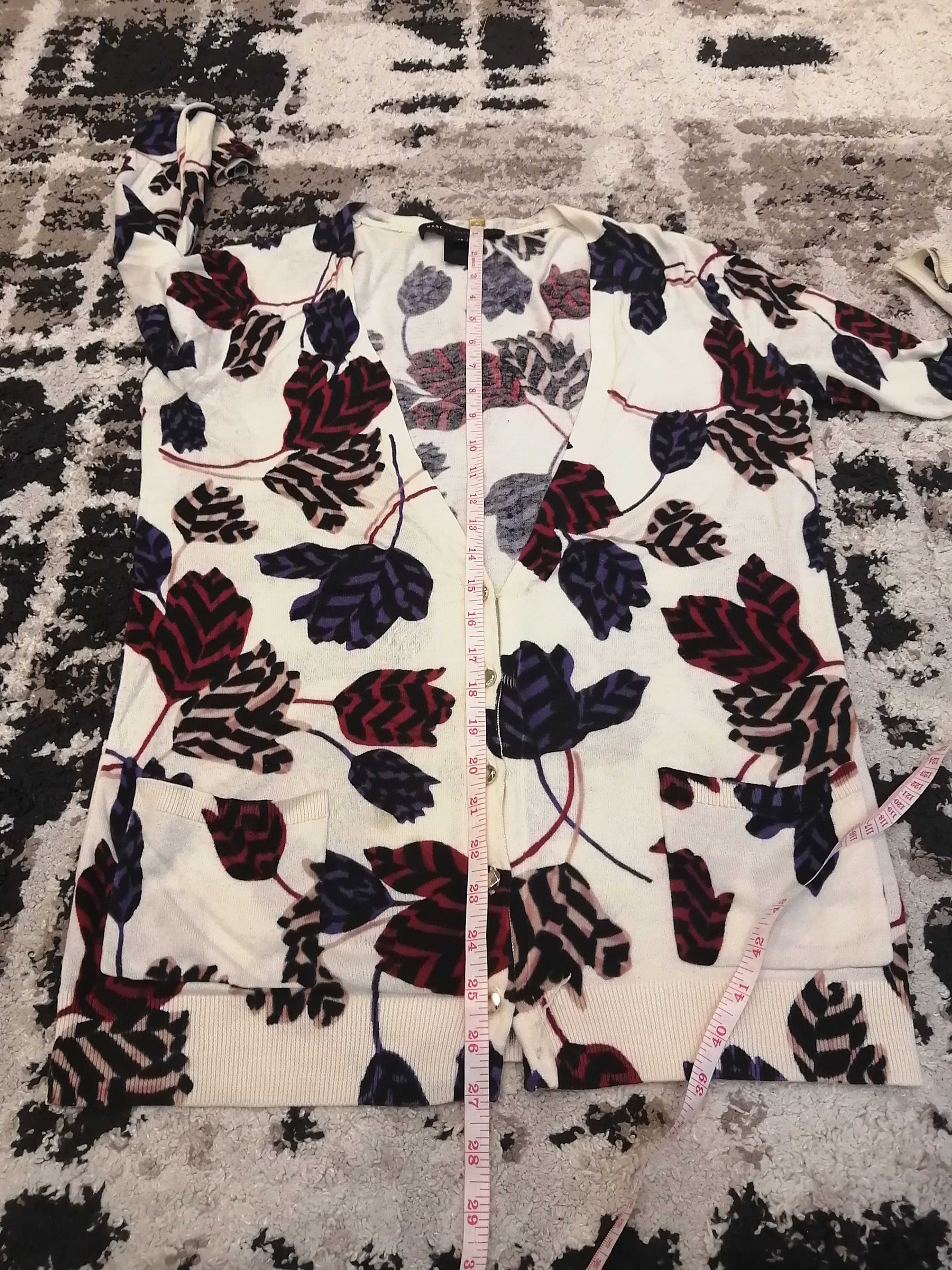 Marc by Marc Jacobs Floral Cardigan - 10