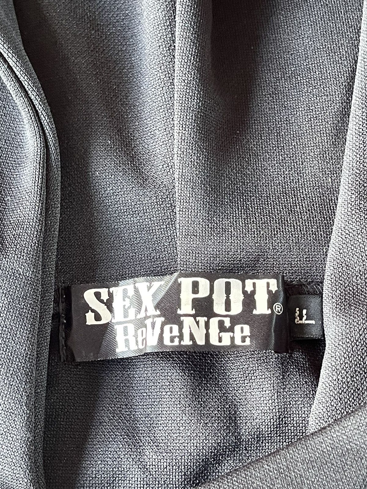 Japanese Brand - Rare🔥 SEX POT REVENGE Punk s/sleeve jacket - 3
