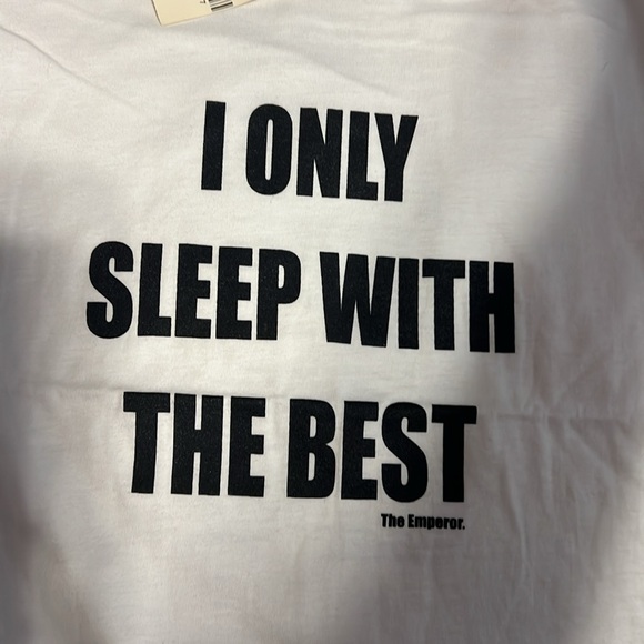 Vintage Y2K 90’s The Emperor “I Only Sleep With The Best” Graphic Tee - Unisex - 2