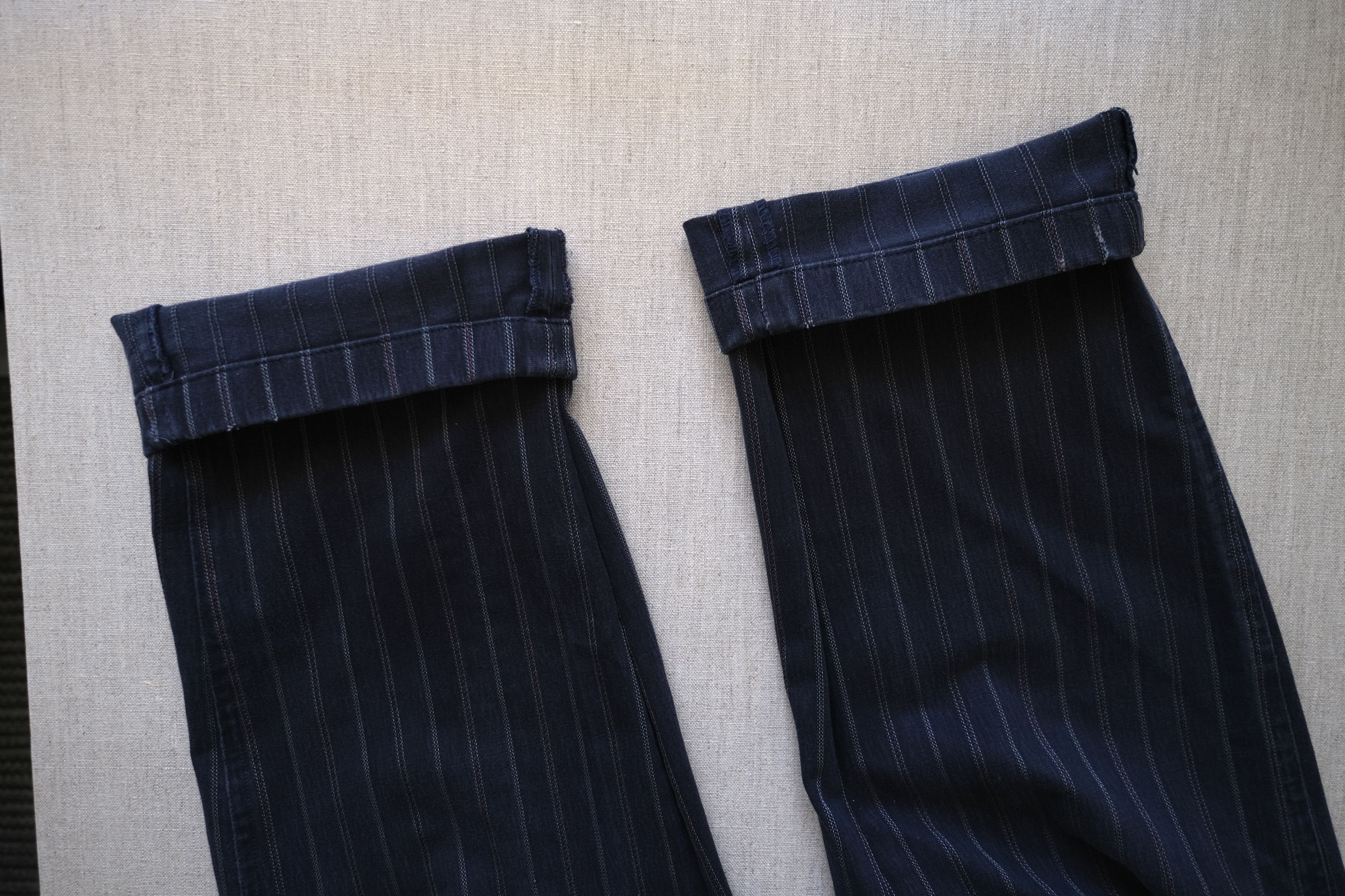 2000s Dash Stripe Red Label Pants - 13