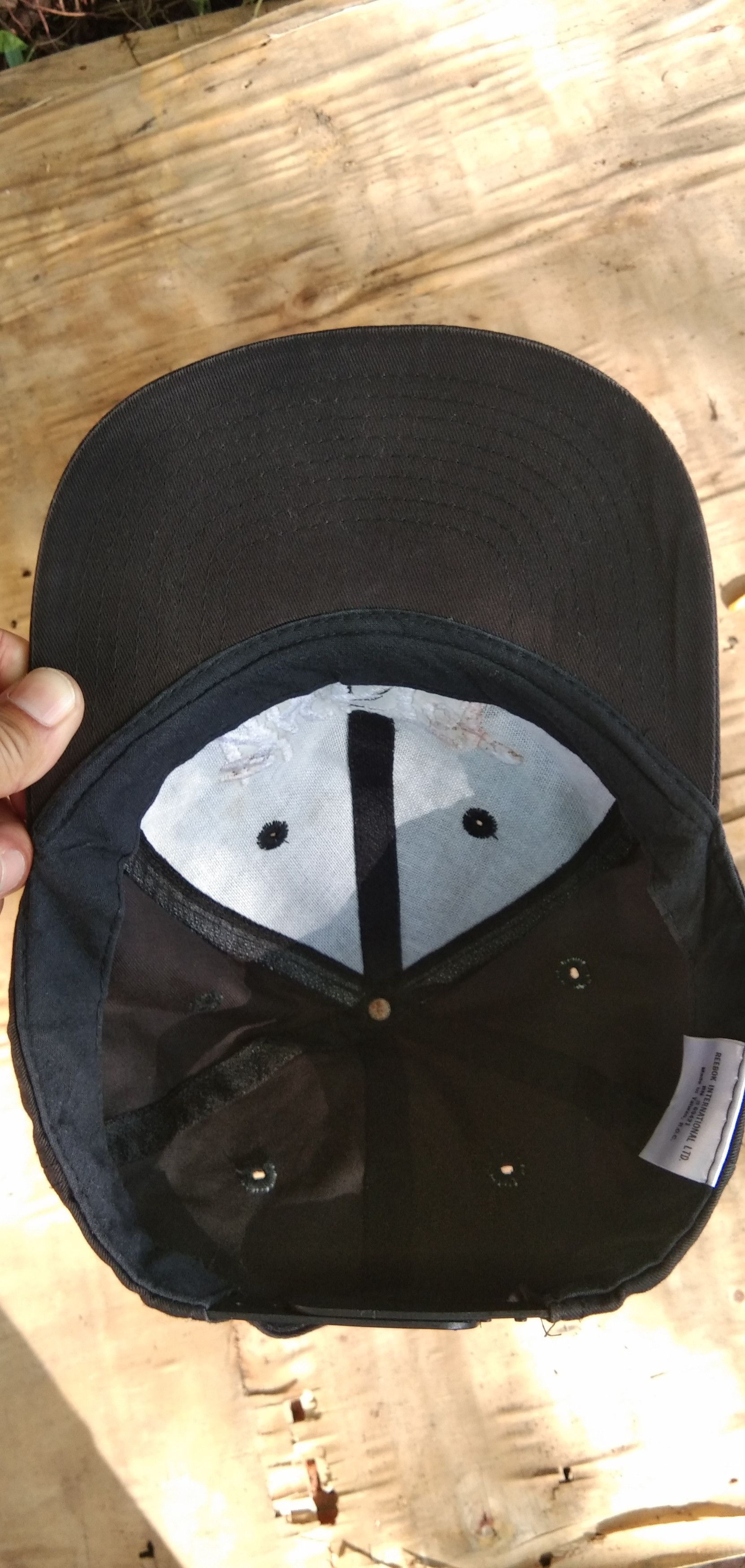VINTAGE REEBOK BLACKTOP HAT - 8