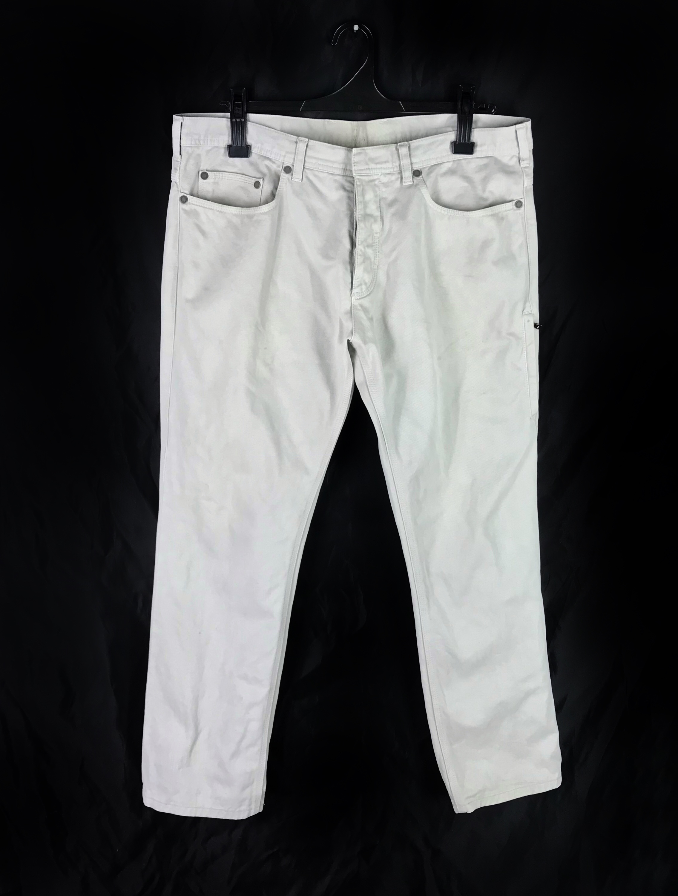 LAST CALL💥NEIL BARRETT Light Grey Jeans Trousers - 2