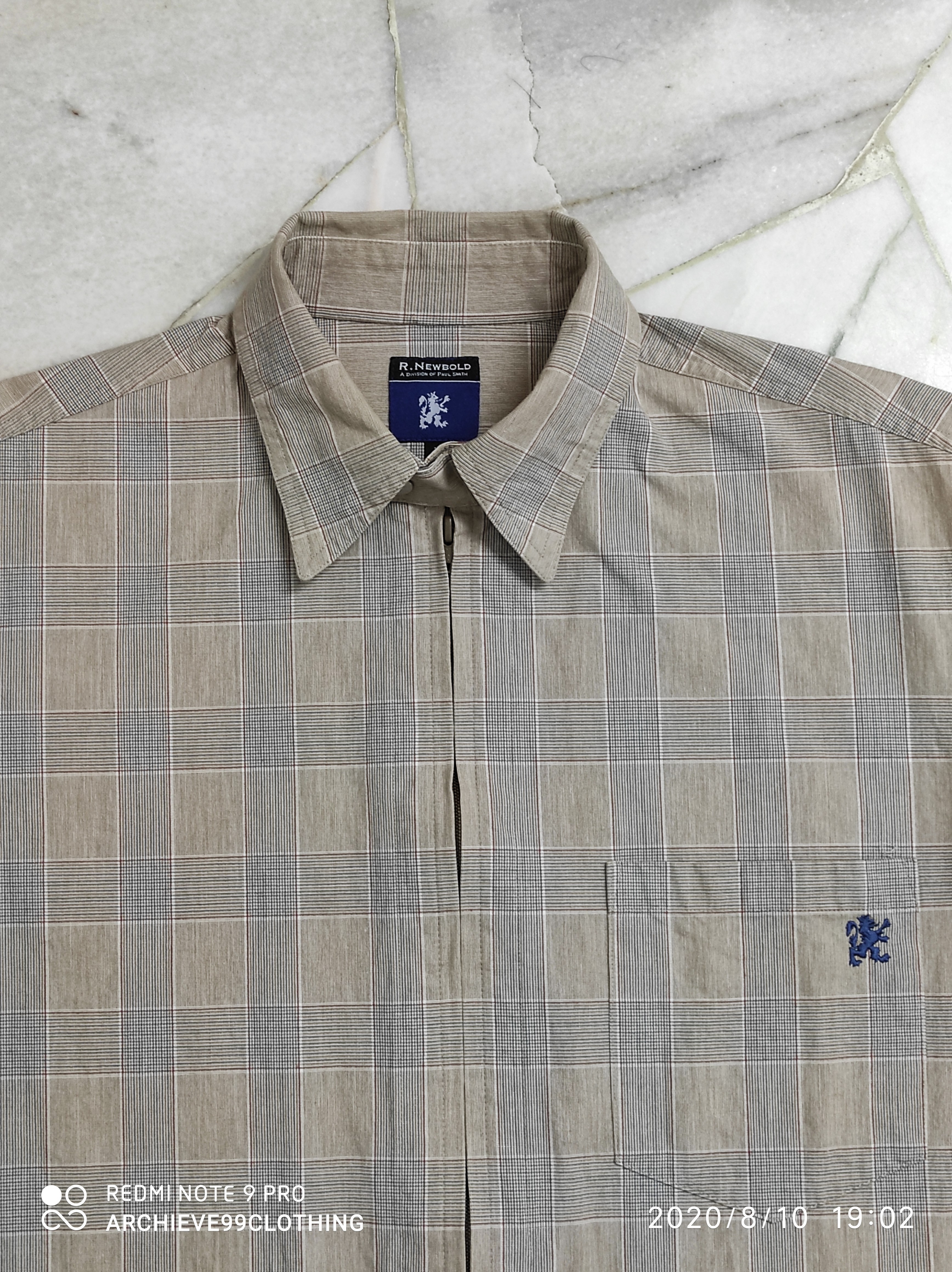 Harrington gingham check plaid Jacket - 13