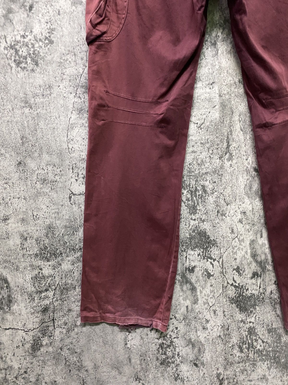 Designer - Japan Brand HVC Multipocket Cargo Super Faded Pants - 16