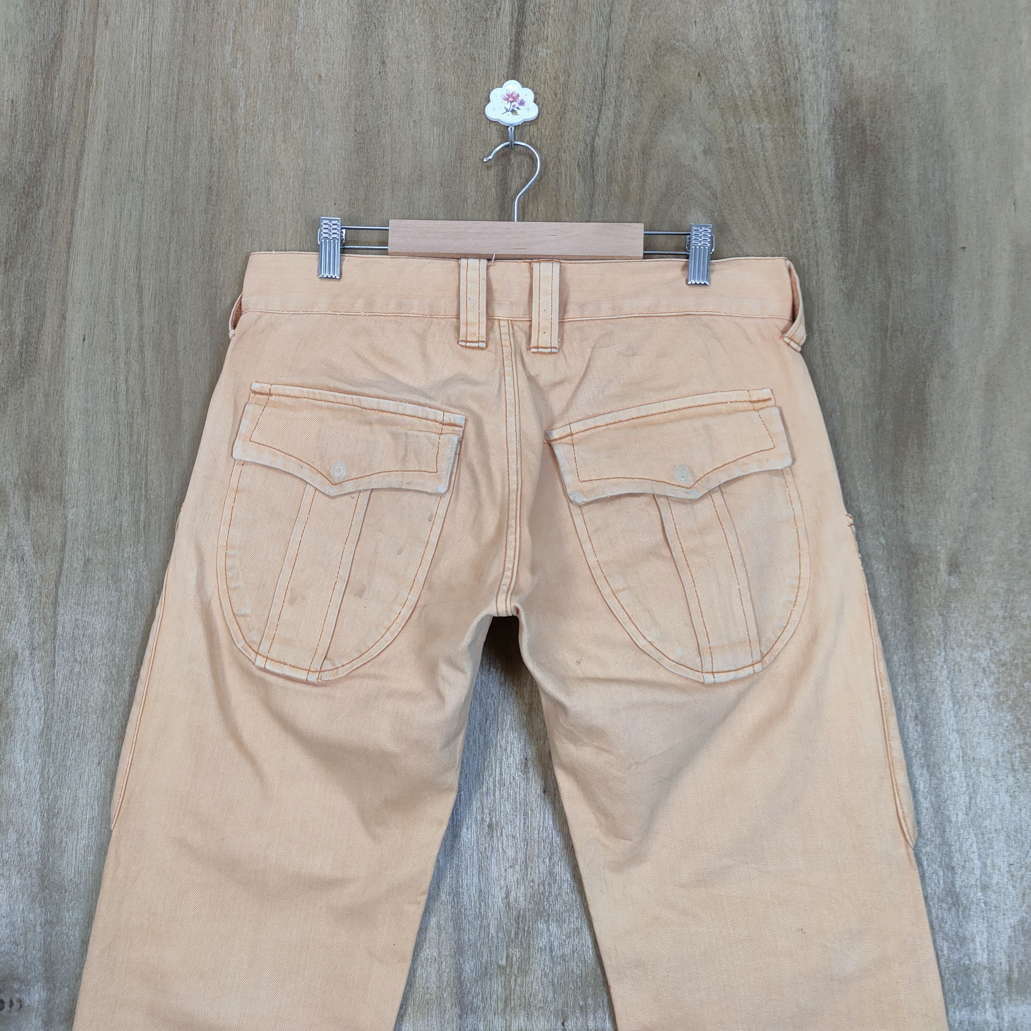 Vintage - VINTAGE CHEVIGNON FADED CARGO PANTS - 11