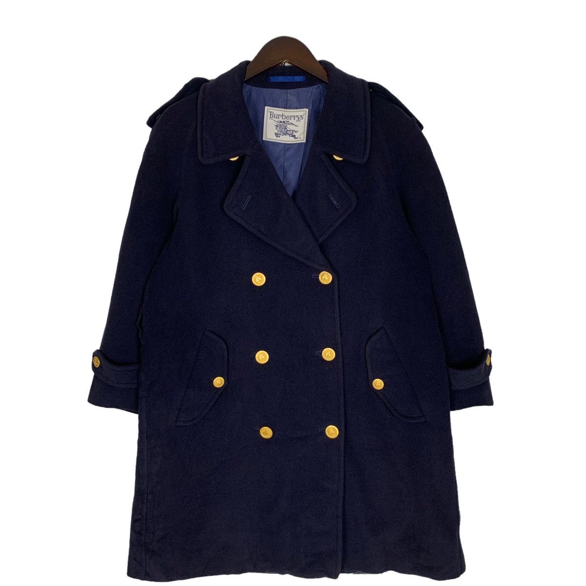 Vintage Burberry Peacoat Wool Coat - 1