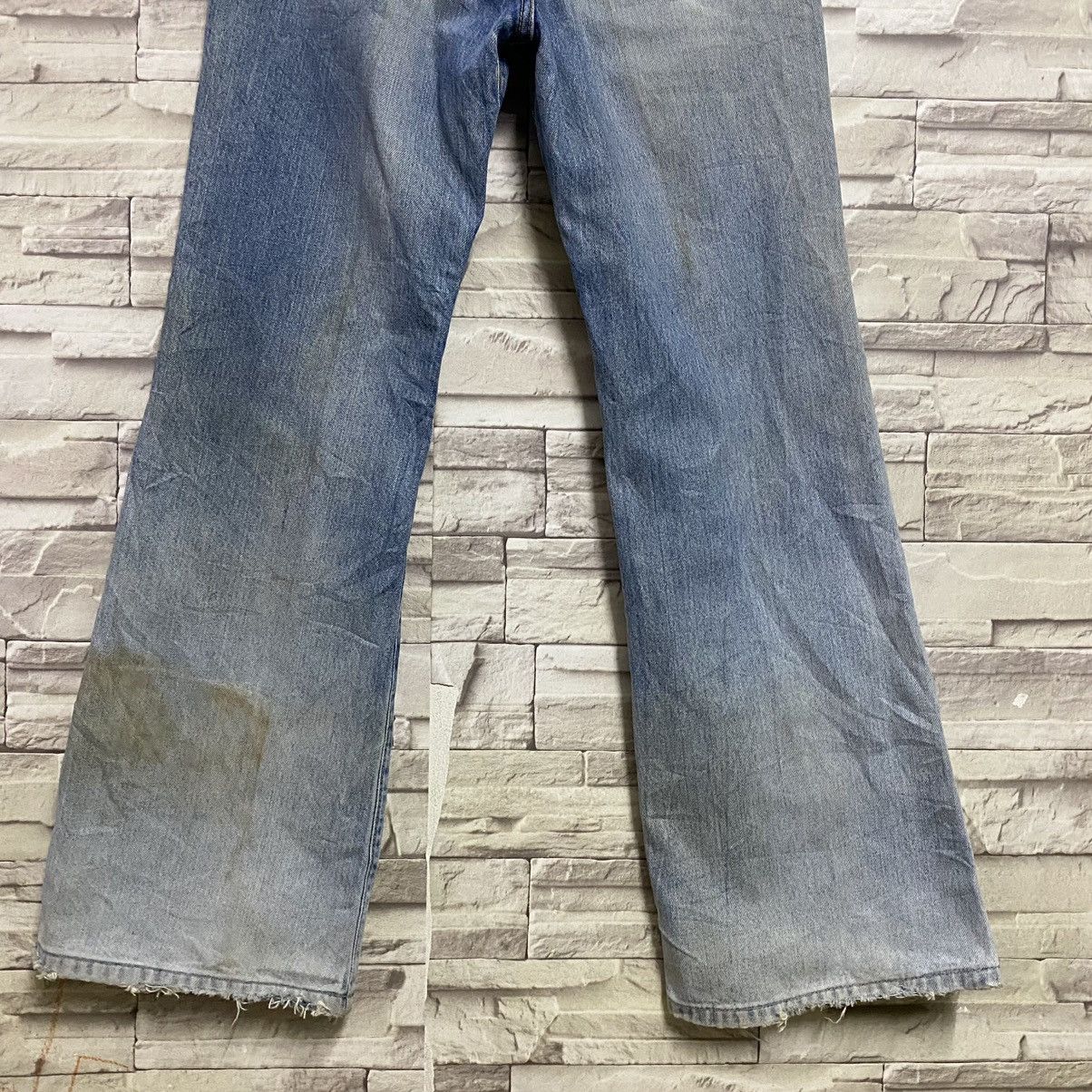 Vintage 80s Big John Distressed Rusty Bell Bottom Jeans - 14