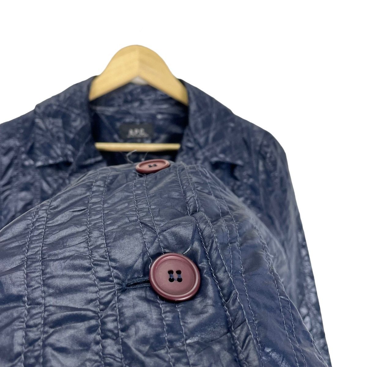 ❄️A.P.C FRANCE QUILTED BUTTON JACKET - 5