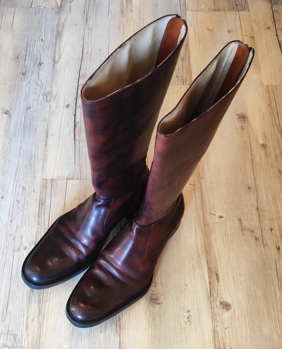 Denis Simachev - Ankle backzips.Like Hermes or Ann Demeulemeester boots - 4