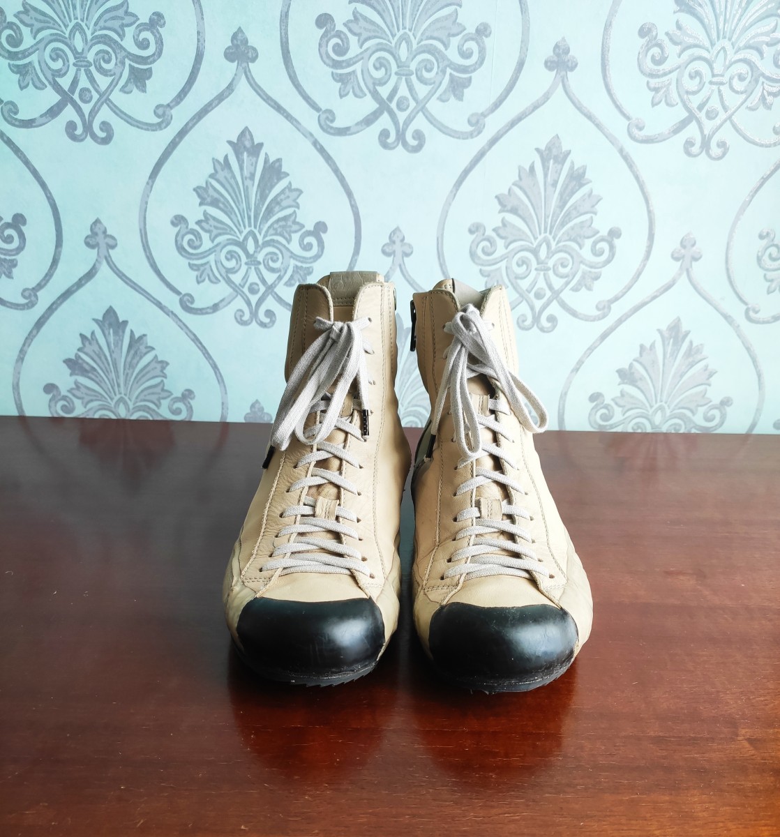 Oxs Rubber Soul - Polacco white hi-tops. - 3