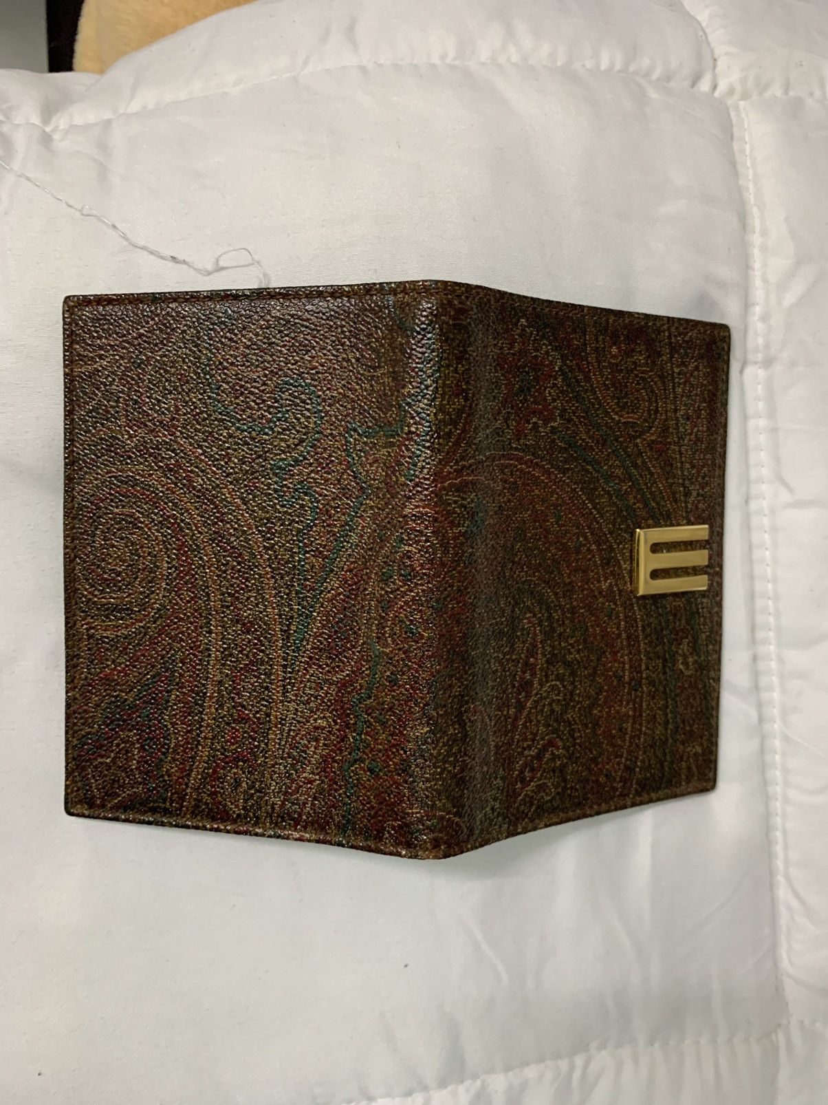 ETRO Paisley Print Bifold Leather Wallet - 2