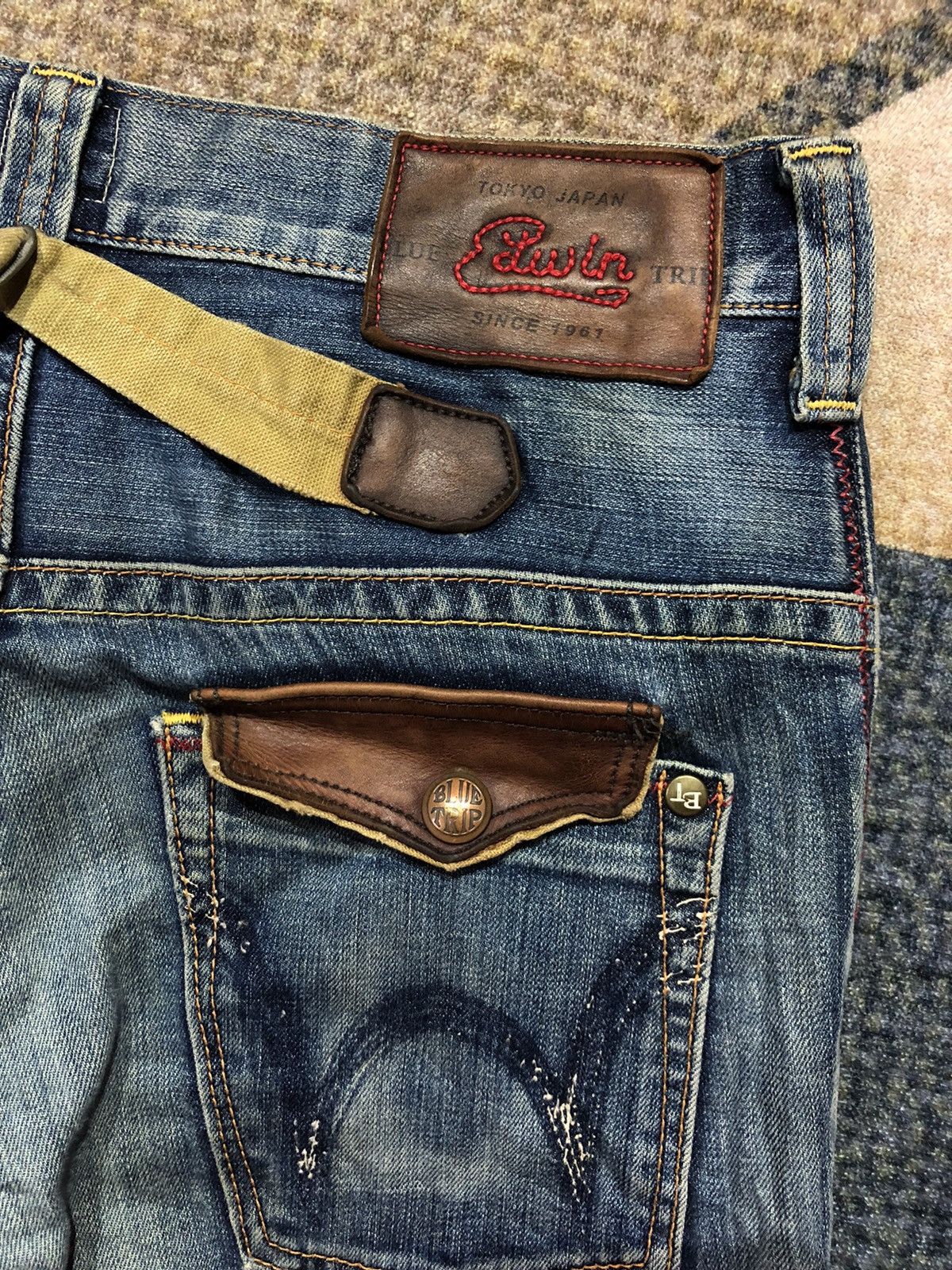 Edwin Blue Trip Denim Made in Japan - 3