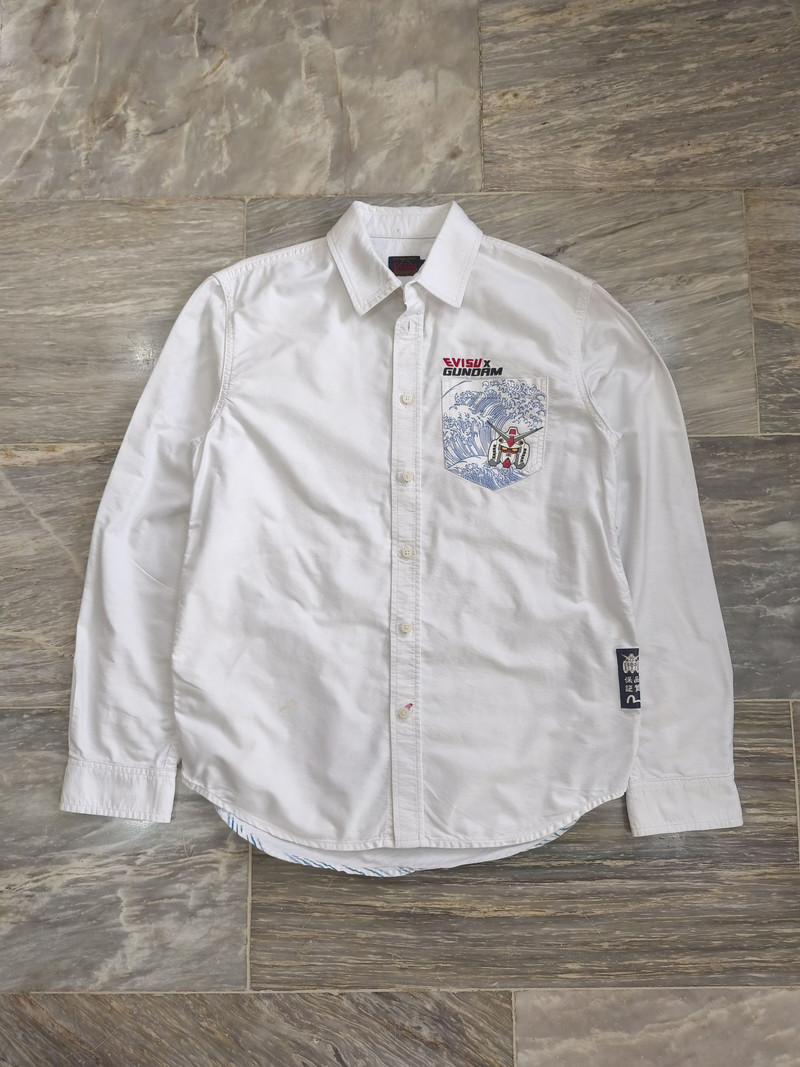 Evisu x Gundam Seagull-inserted RX-78-2 GUNDAM Printed Shirt - 1
