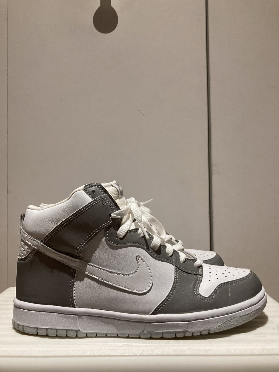 FINAL DROP Dunk 3M High White | Metallic Silver - 4