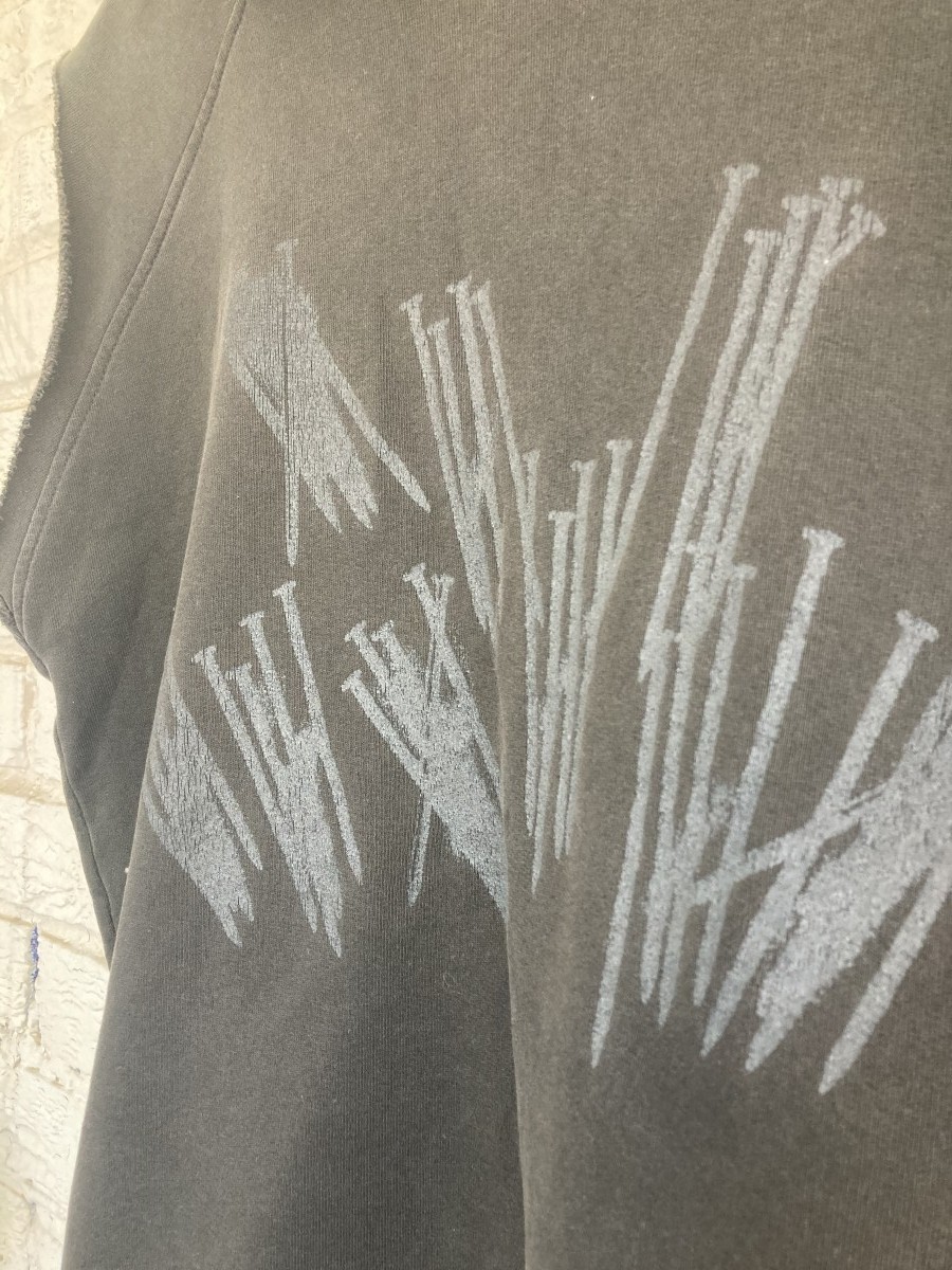 Raf simons SS03 Consumed "Nails" Sleeveless Hoodie - 4