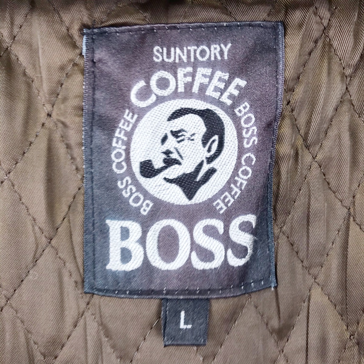 Japanese Brand - Suntory Boss Coffee Leather Jacket - 10