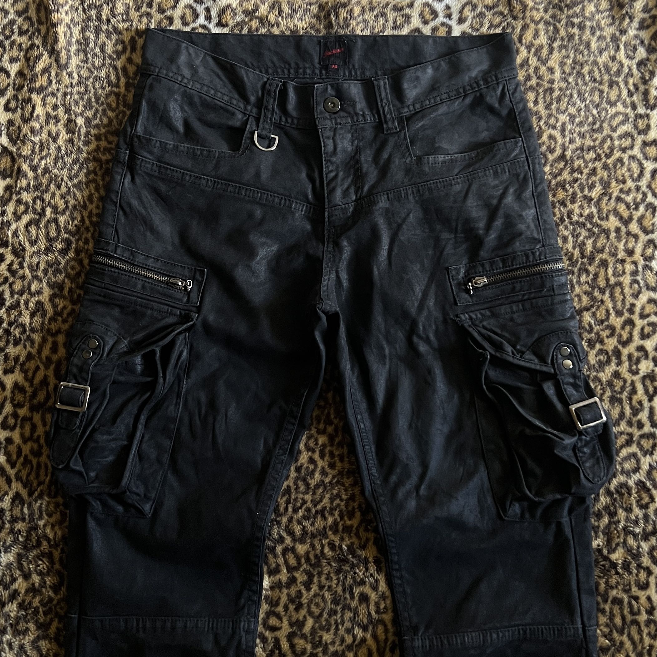 🔥Sold🔥Jack Rose Waxed Gas Mask Cargo Pants - 2