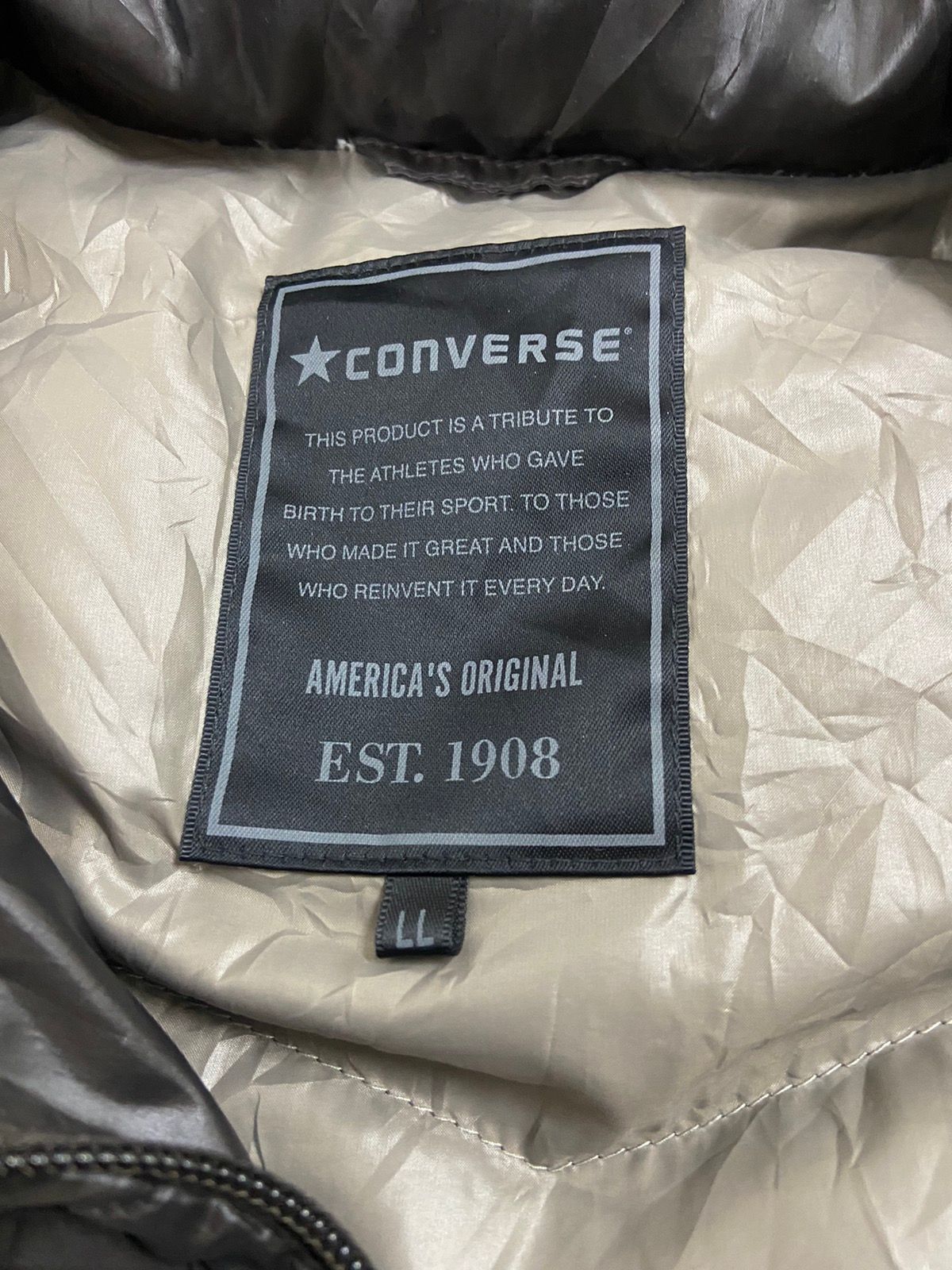 Vintage Converse All Star Sport Jacket Streetwear Rare - 7