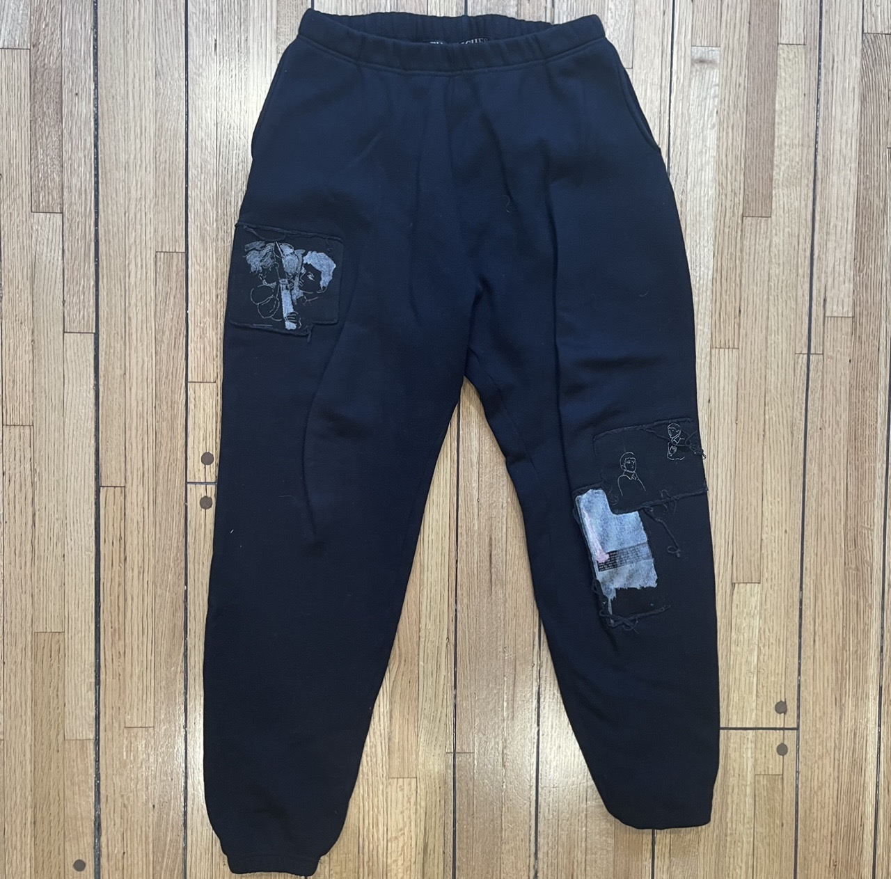 RARE FW20 ERD Embroidered Patch Sweatpants - 1