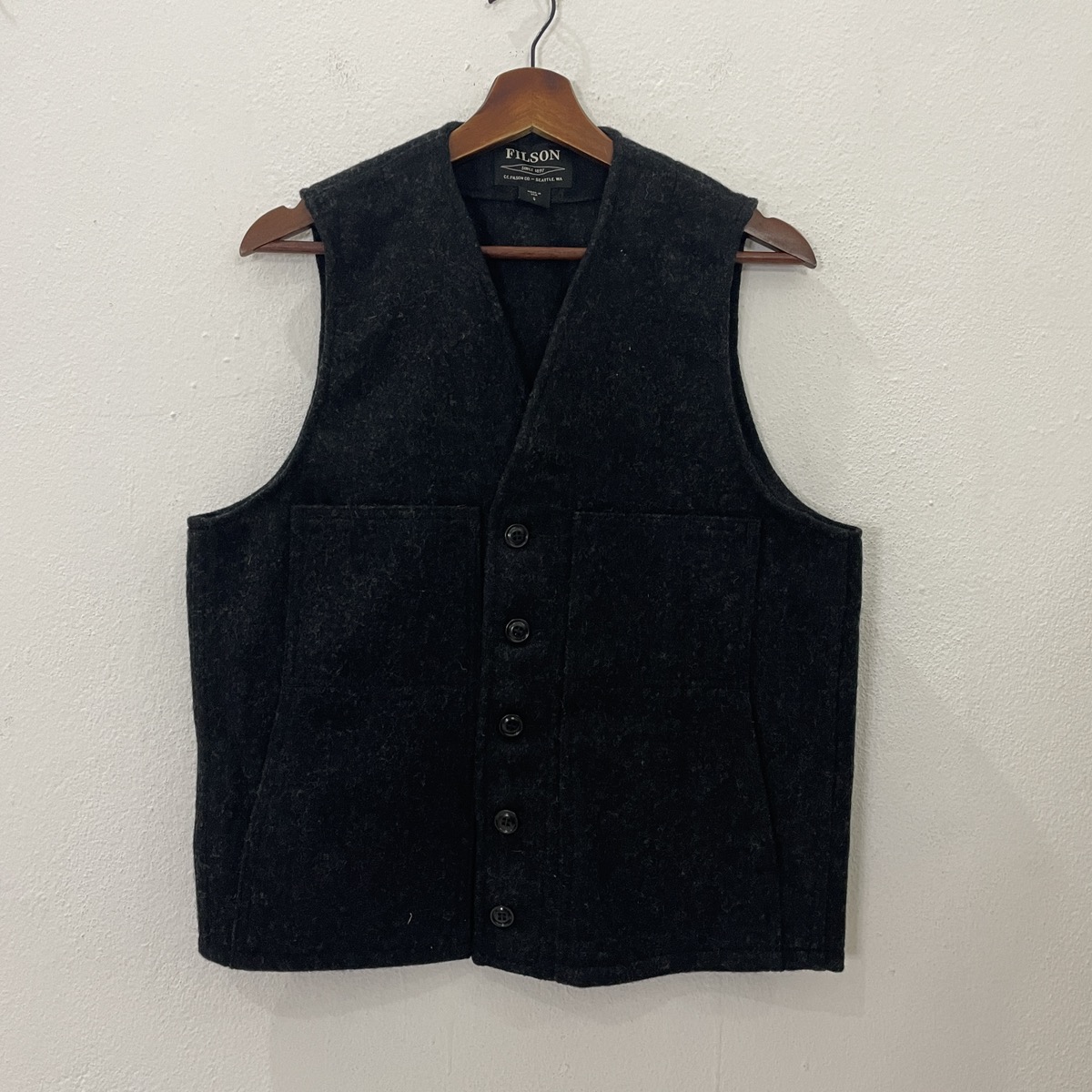 Vintage 90s Filson Wool Vest - 1