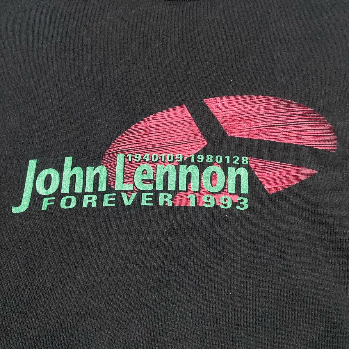 Rock T Shirt - Vintage John Lennon Forever 1993 Crewneck Sweatshirt - 2