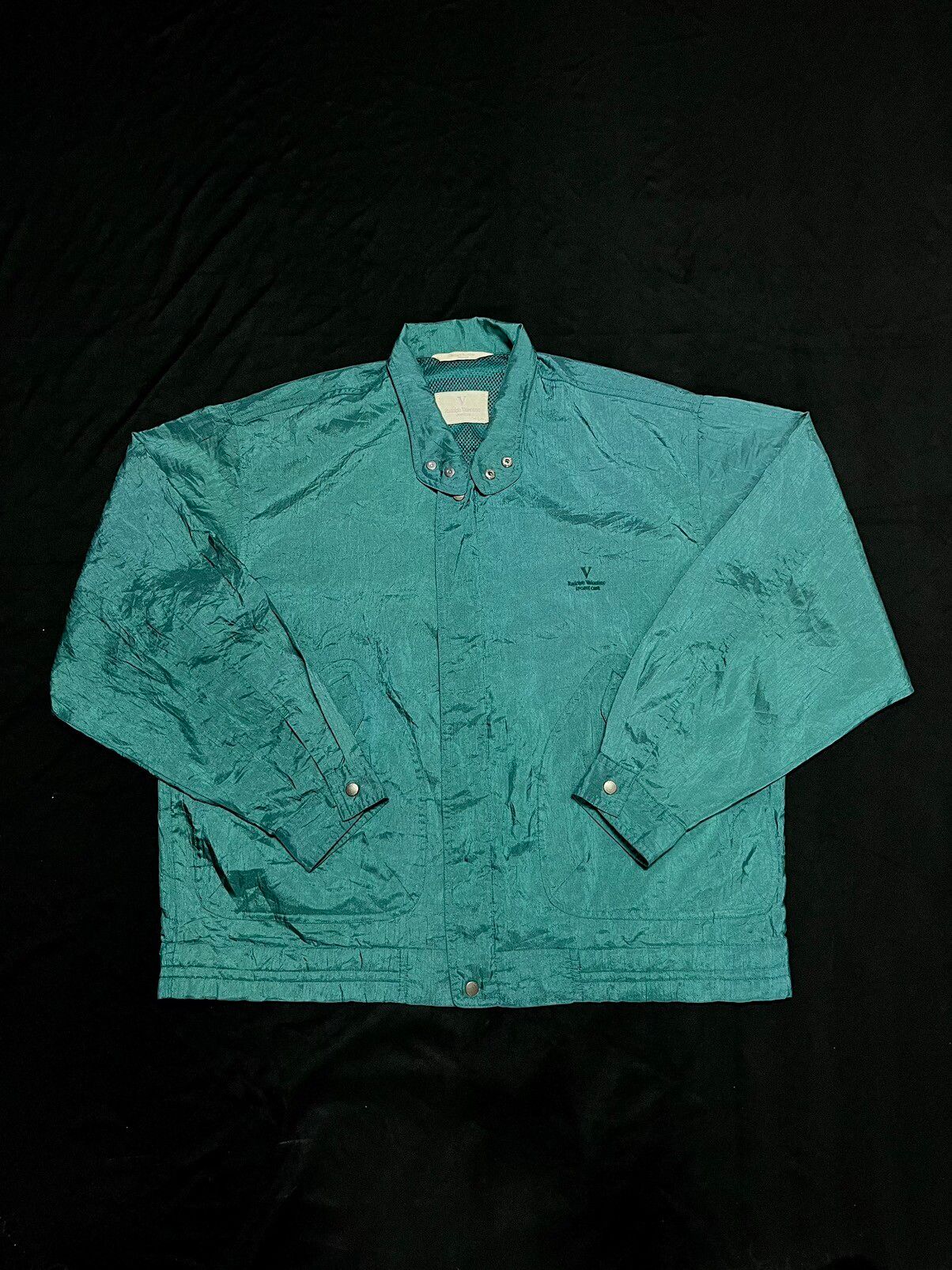 Rare Rudolph Valentino Vintage Harrington Jacket Lake Green - 1