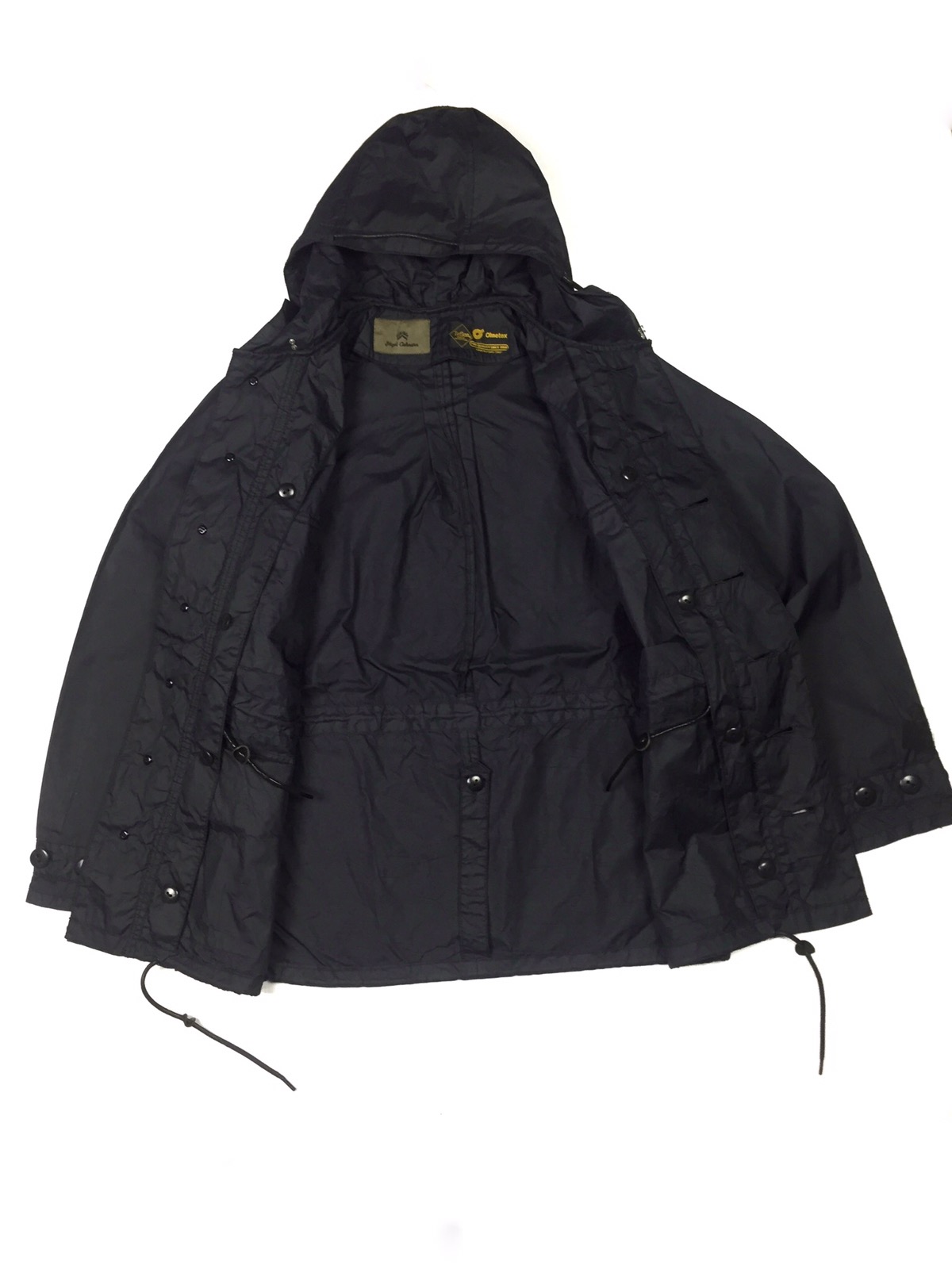 Nigel Cabourn black waterproof Olmetex utilities tech jacket - 10