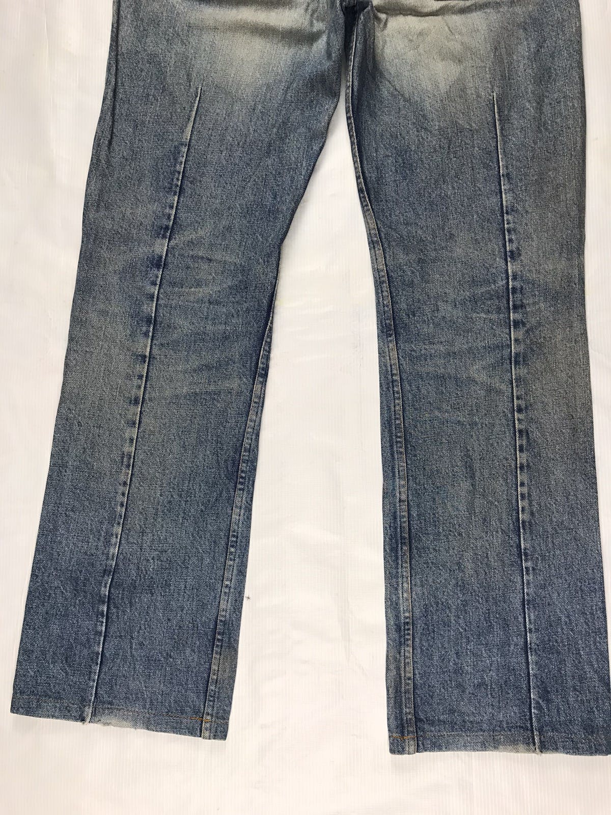 Rare!! A.P.C patch pocket distressed denim Made in Japan - 13