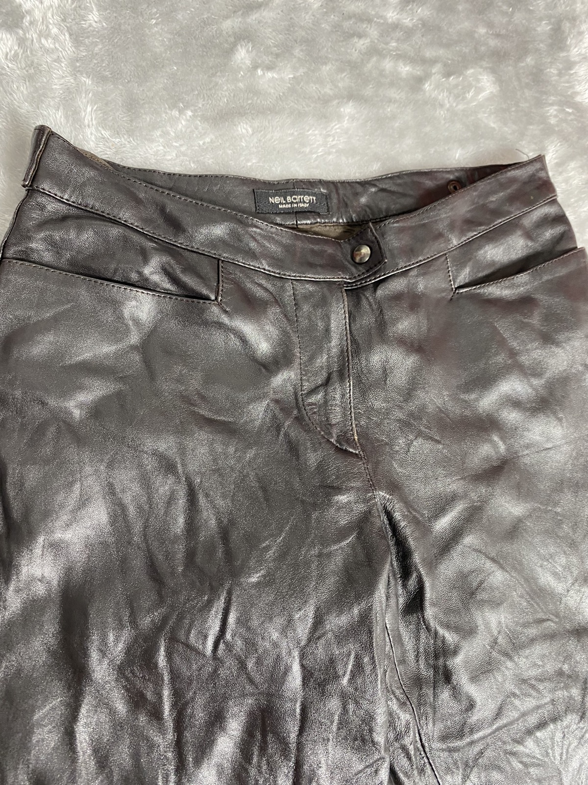 Neil Barrett Leather Pants. S106 - 4