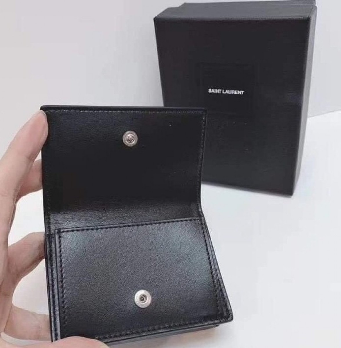 $425 SS18 Eclair Lightning Bolt Compact Wallet - 2