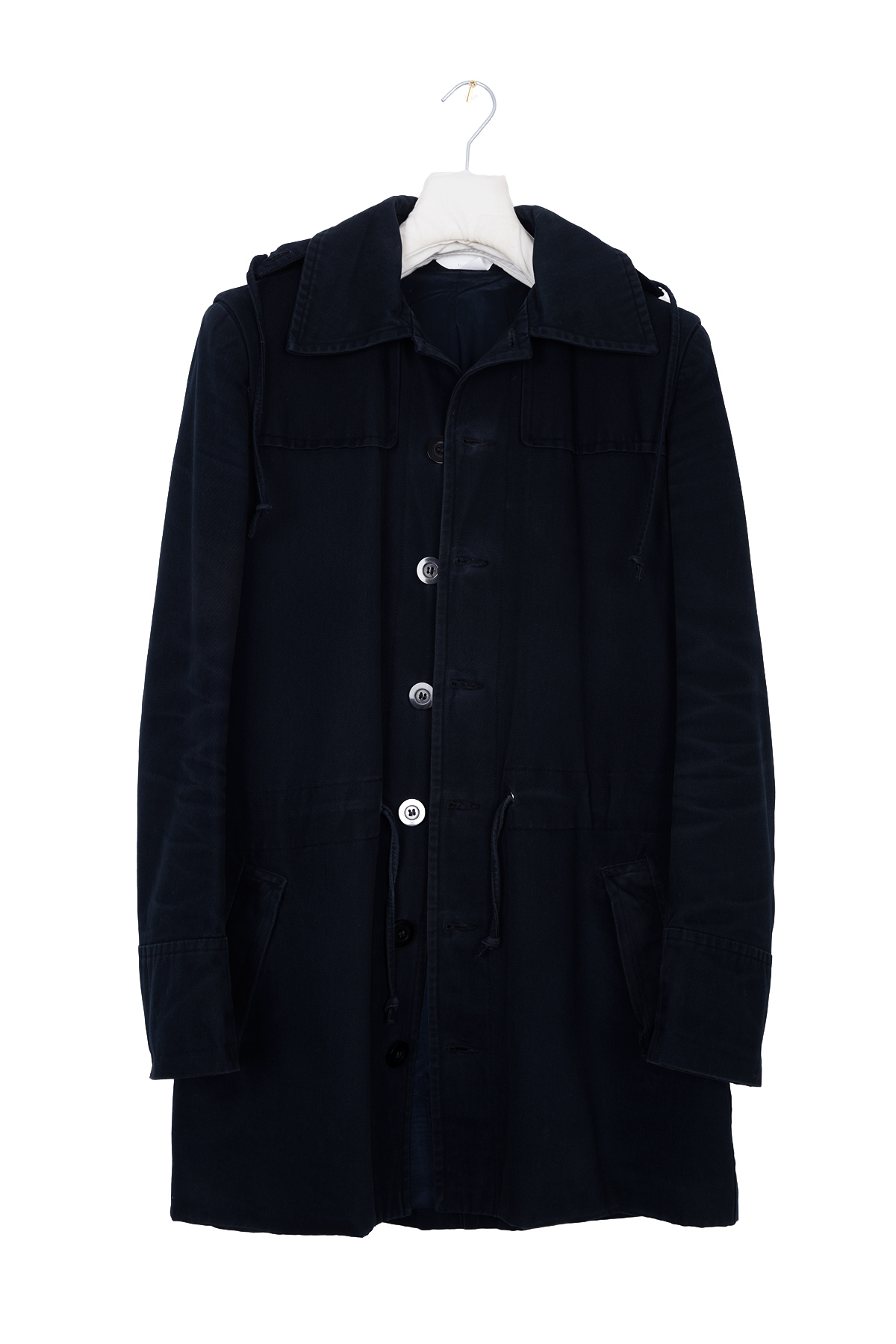 Veronique Branquinho - 2005 A/W HOODED DARK BLUE PARKA