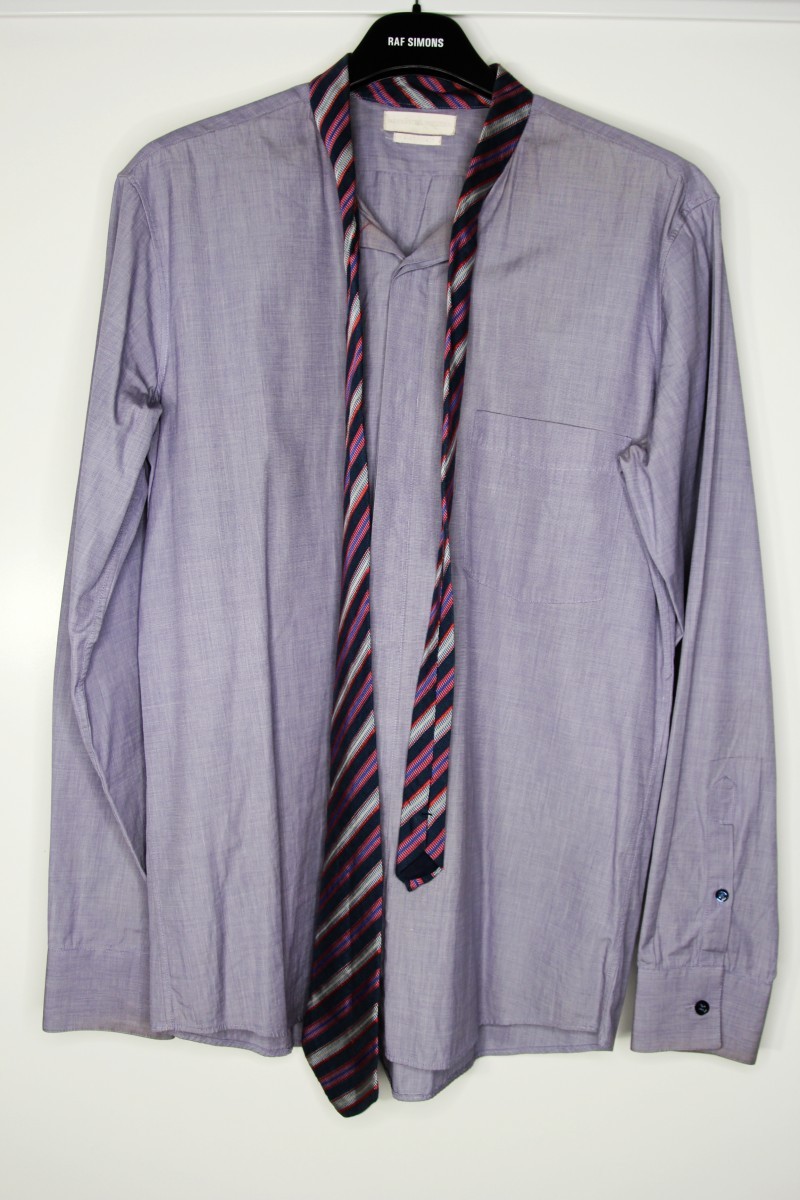 ALEXANDER MCQUEEN TIE ATTACHED SHIRT 50 - 1