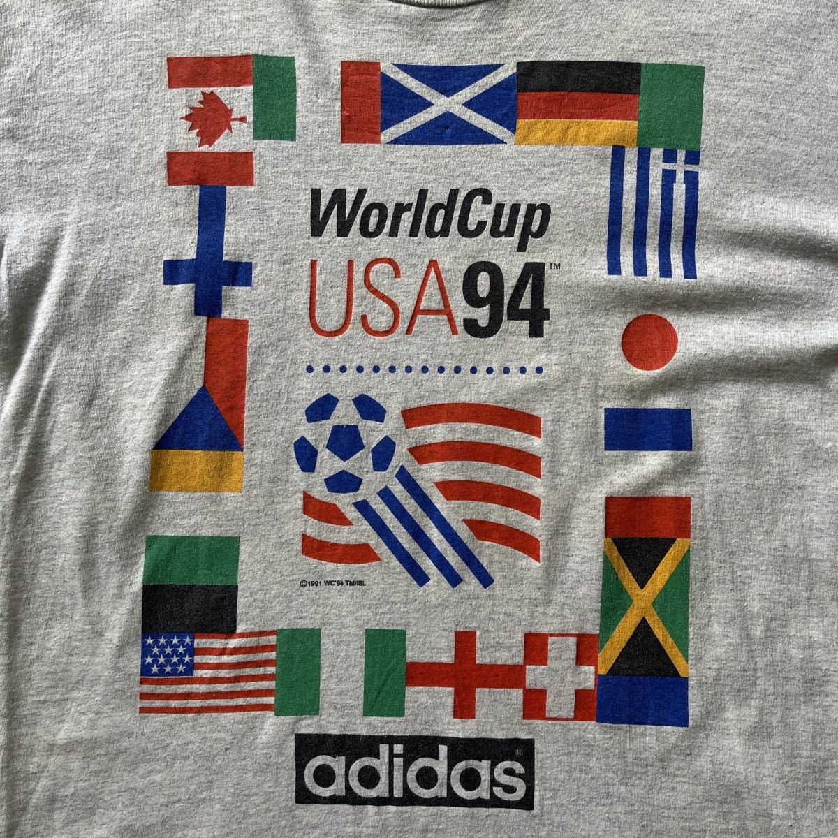 Vintage World Cup USA 94 TShirt Single Stitch - 19