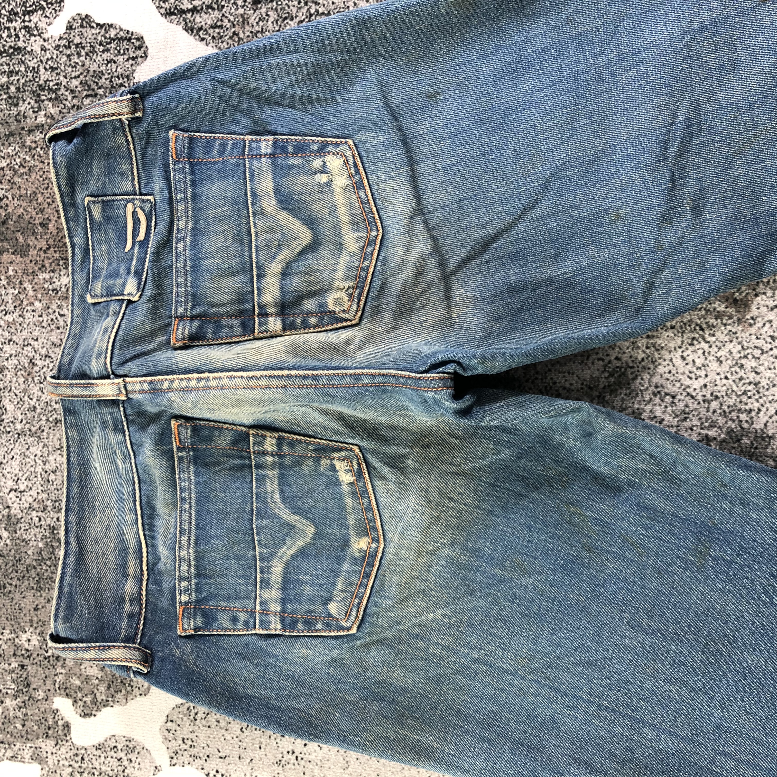 Diesel Faded Blue Flared Jeans KJ2013 - 5