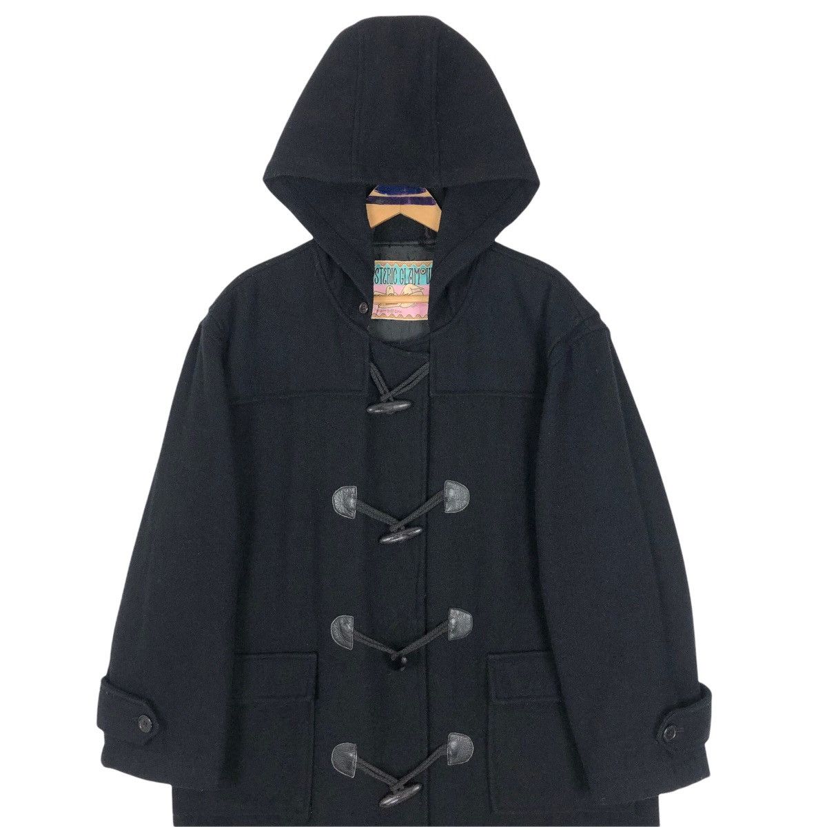 Vintage Hysteric Glamour Wool Duffle Coat Hoodie - 3