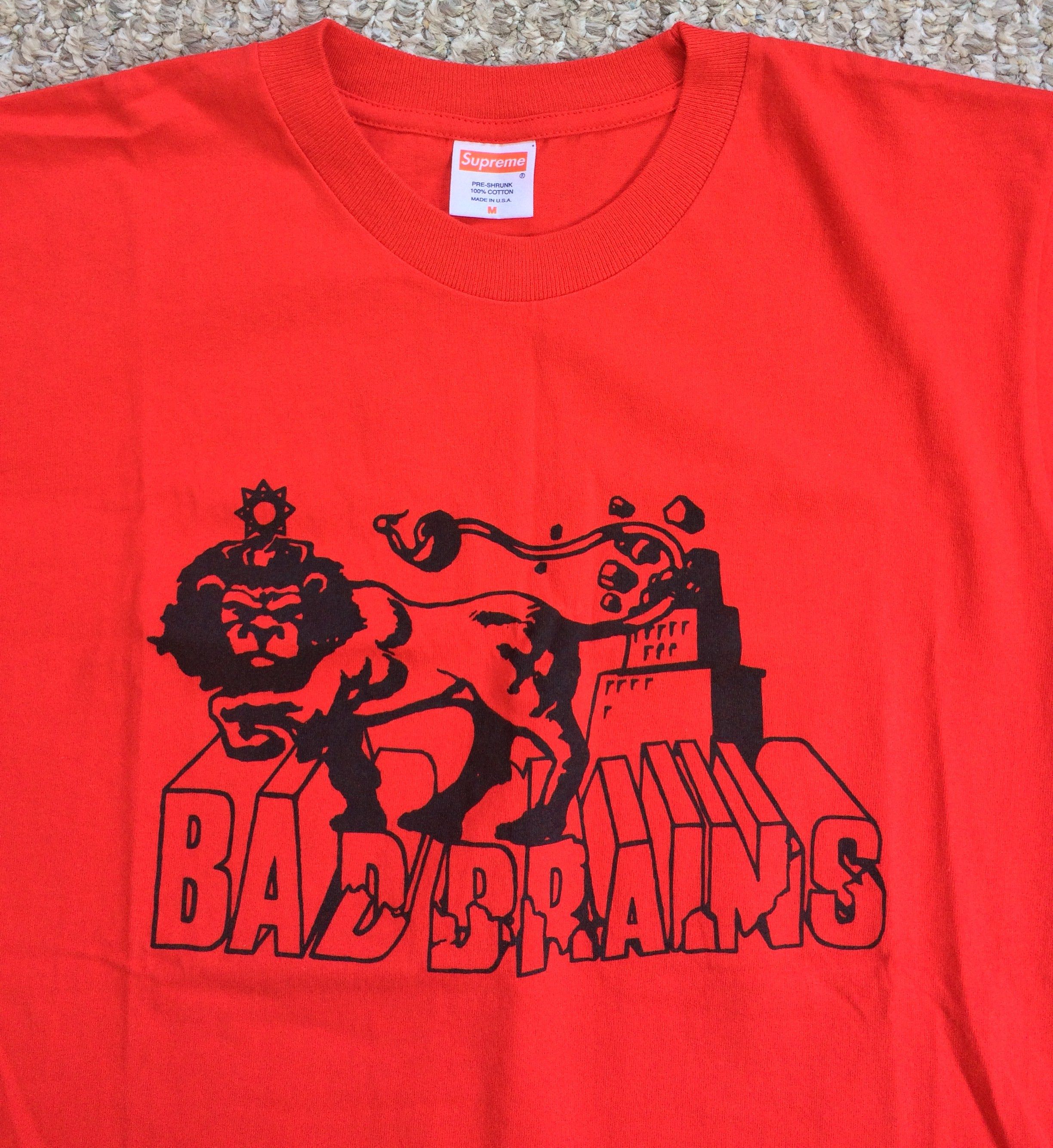 NWOT S/S 2008 Supreme x Bad Brains Tee - 2