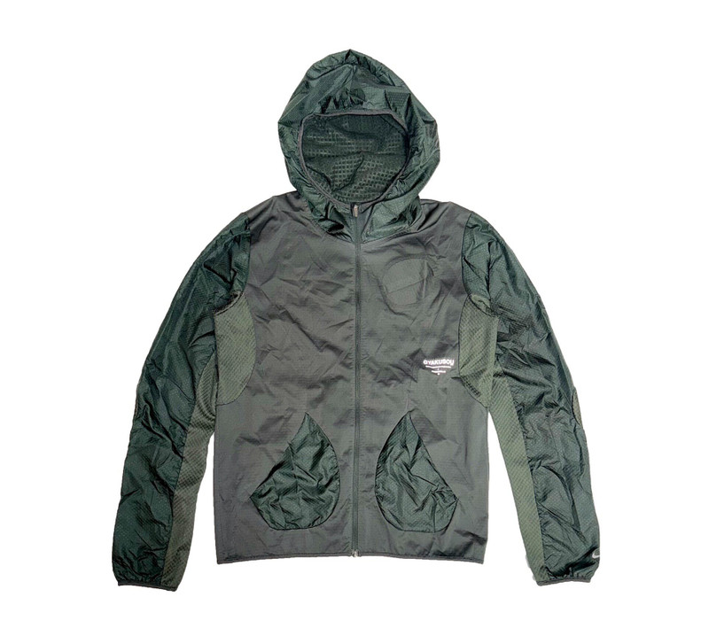 GYAKUSOU Nike Lab UC Jun Takahashi's reverse running series softshell hoody running jacket - 1