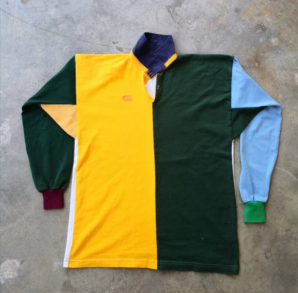 Canterbury Of New Zealand - DELETE TODAY Canterbury Rugby Long Sleeve Polo - 1