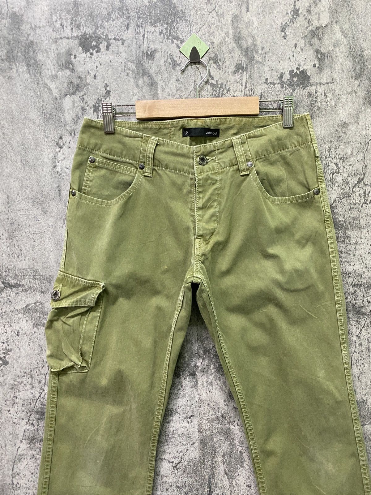 Vintage JOHNBULL Japan Cargo Slim Fit Low Rise Pants - 3