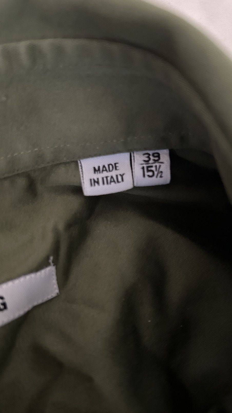 Iridescent Button Up Shirt - 39/15.5 - MII - 4