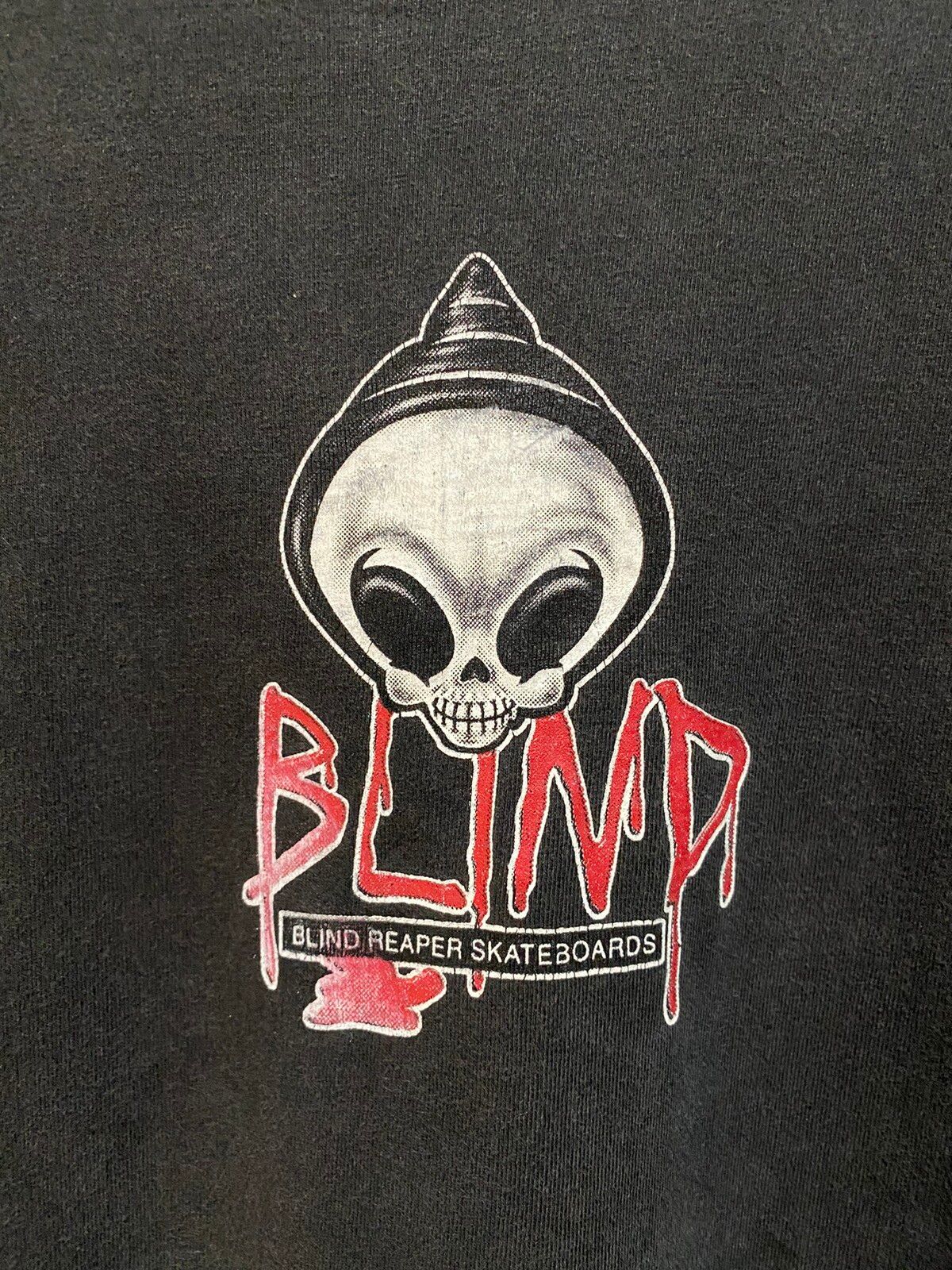 Vintage 90s Blind Reaper Skateboard tshirt - 2