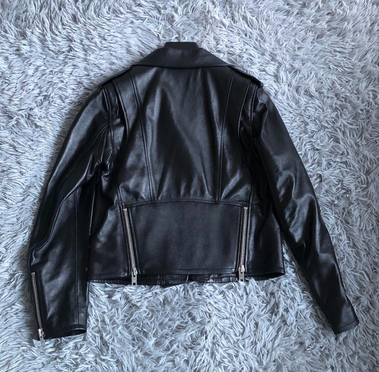 Celine biker Leather Jacket - 5
