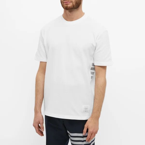 Thom Browne - Side Four Bar Pique T-Shirt - 8