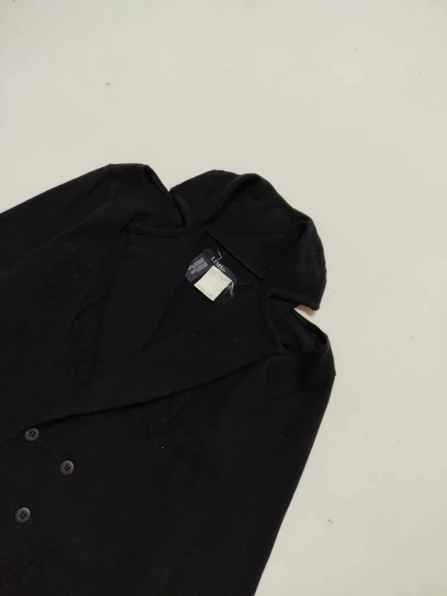 Limi Feu - Off-Shoulder Cardigan Coat Long Jacket - 2
