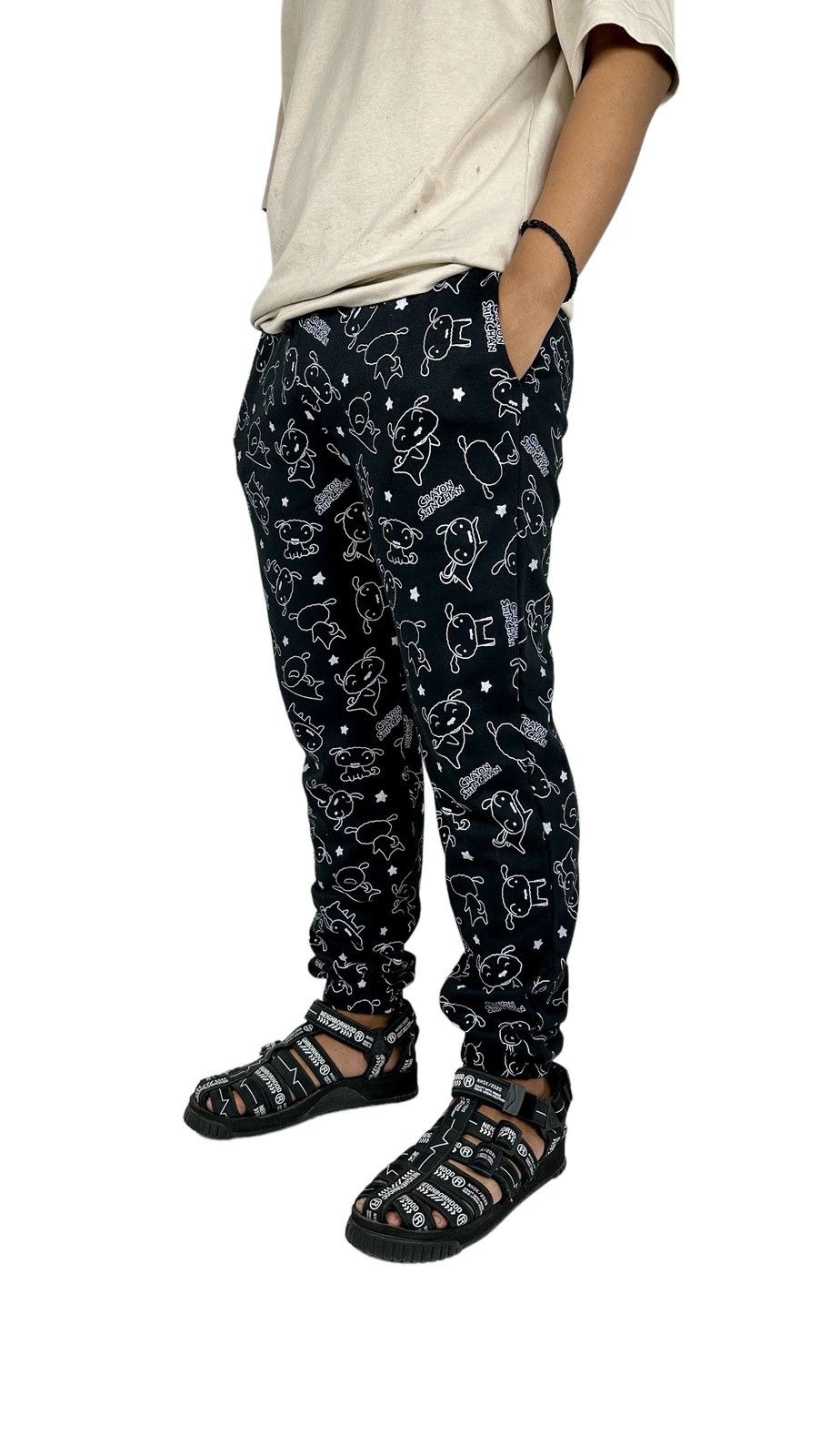 Le Grande Bleu (L.G.B.) - Anime Crayon Shin Chan Sweatpants - 1