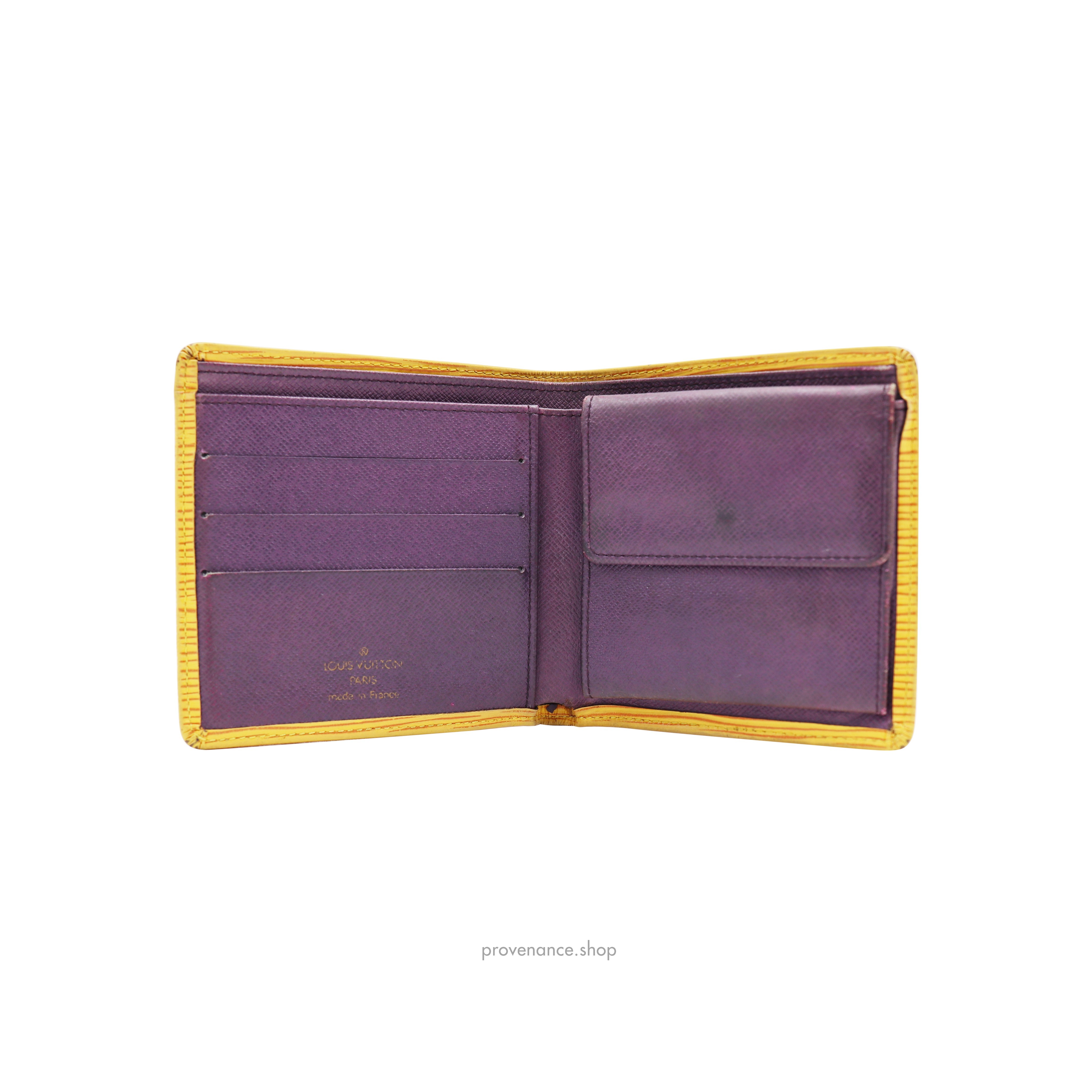 Marco Wallet - Tassil Yellow Epi Leather - 6