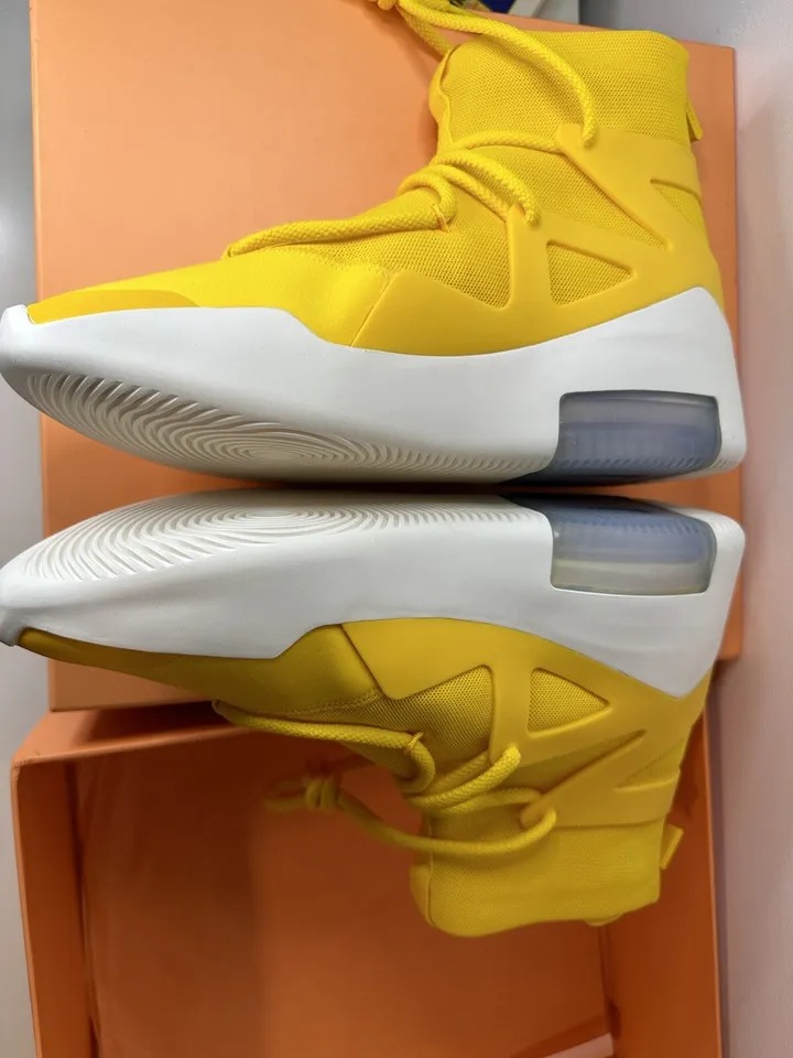 Nike Air Fear Of God 1 Yellow 'The Atmosphere' - 4